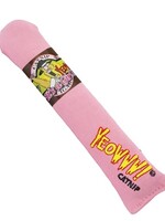 Yeowww Yeowww sigaar met catnip roze