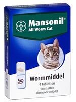 Mansonil Mansonil kat all worm tabletten