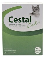 Ceva Ceva cestal cat 80/20 mg kauwtabletten