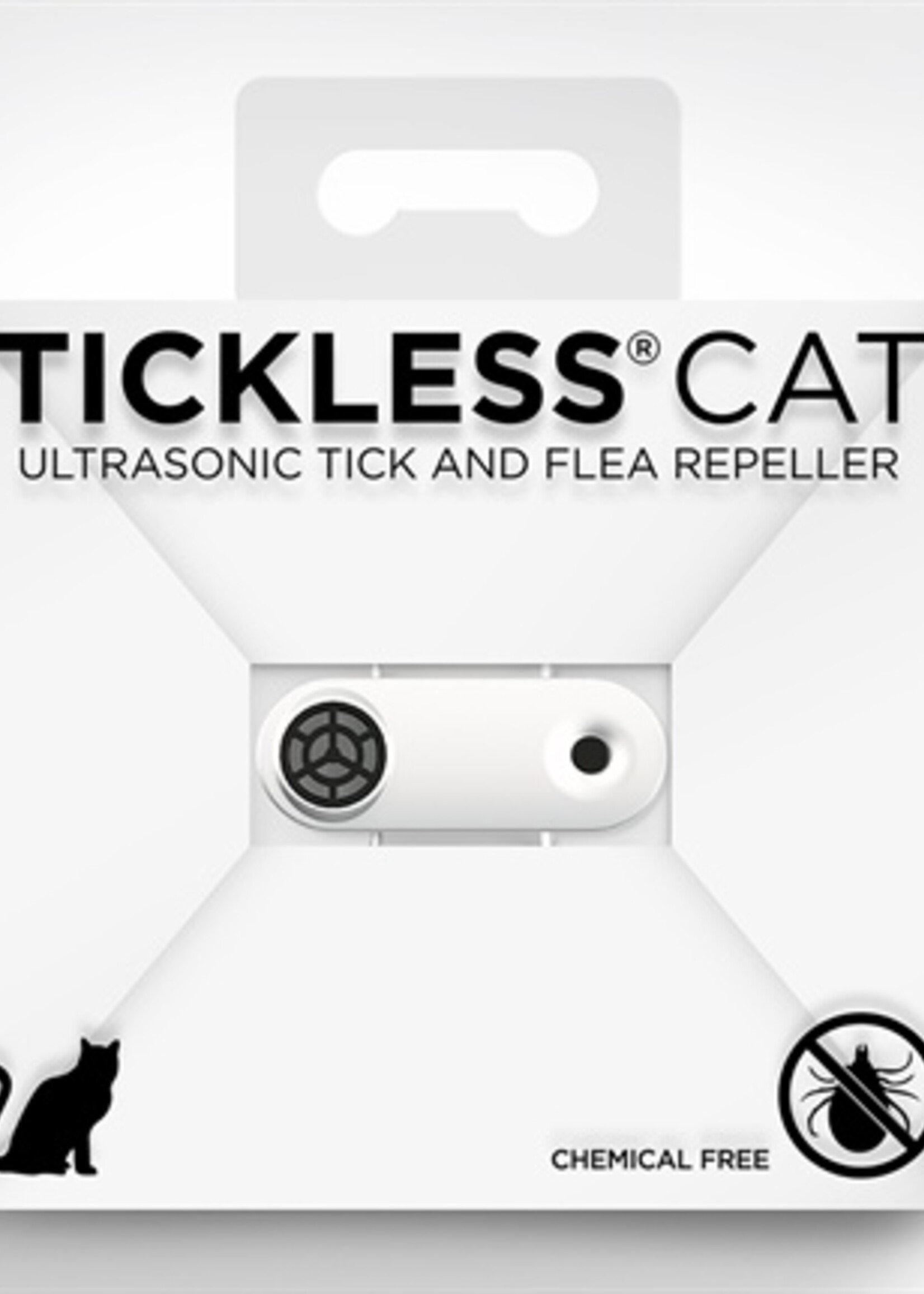 Tickless Tickless teek en vlo afweer voor kat wit