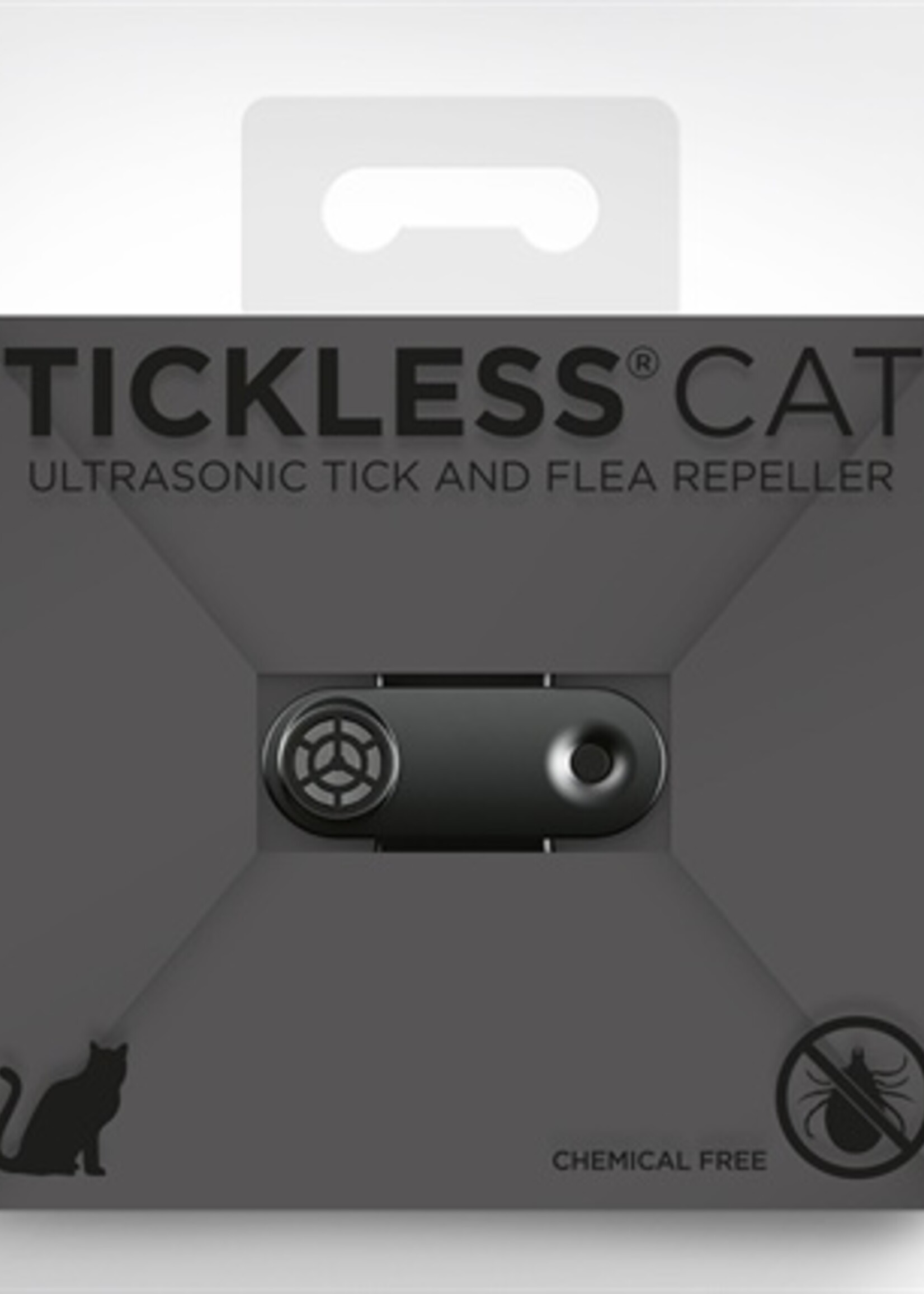 Tickless Tickless teek en vlo afweer voor kat zwart