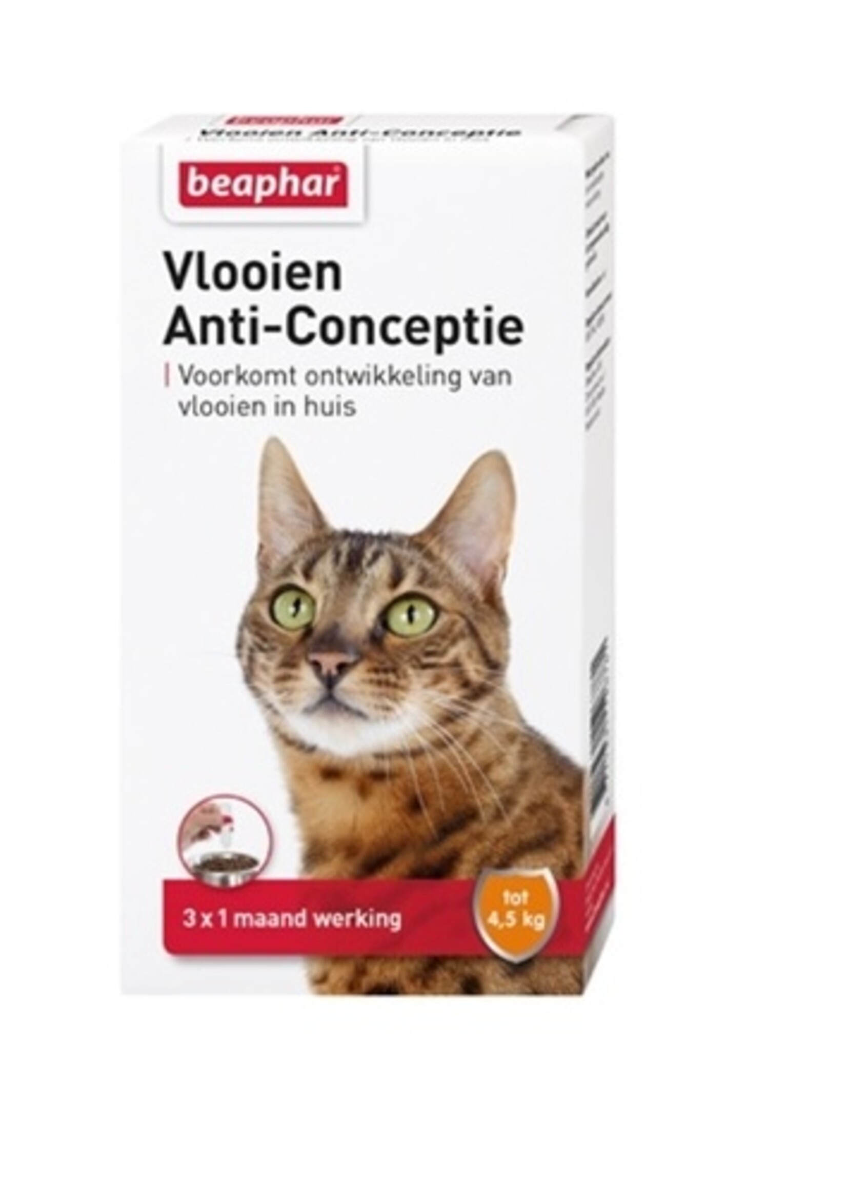 Beaphar Beaphar vlooien anti-conceptie kat