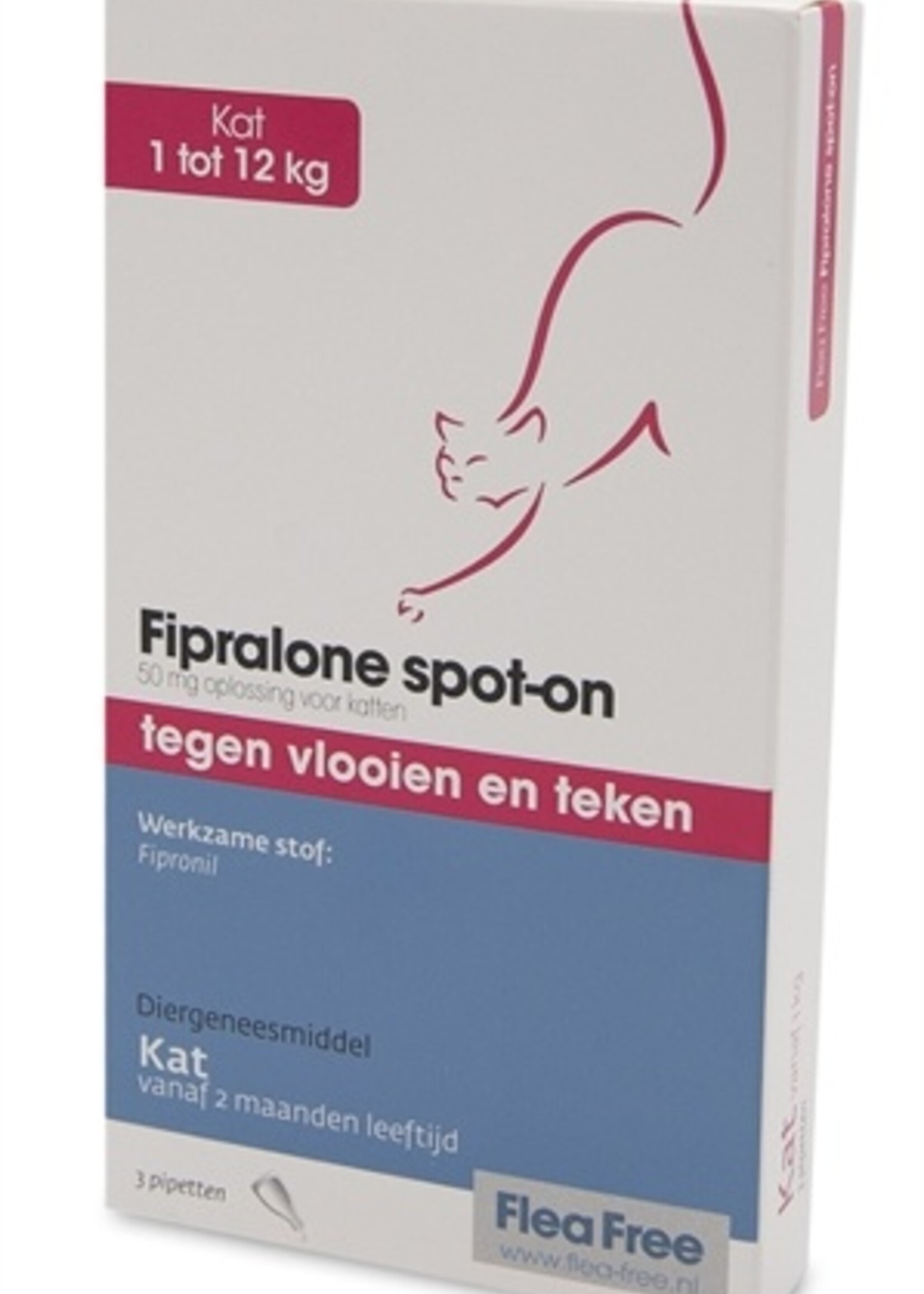 Exil Exil flea free fipralone spot-on kat