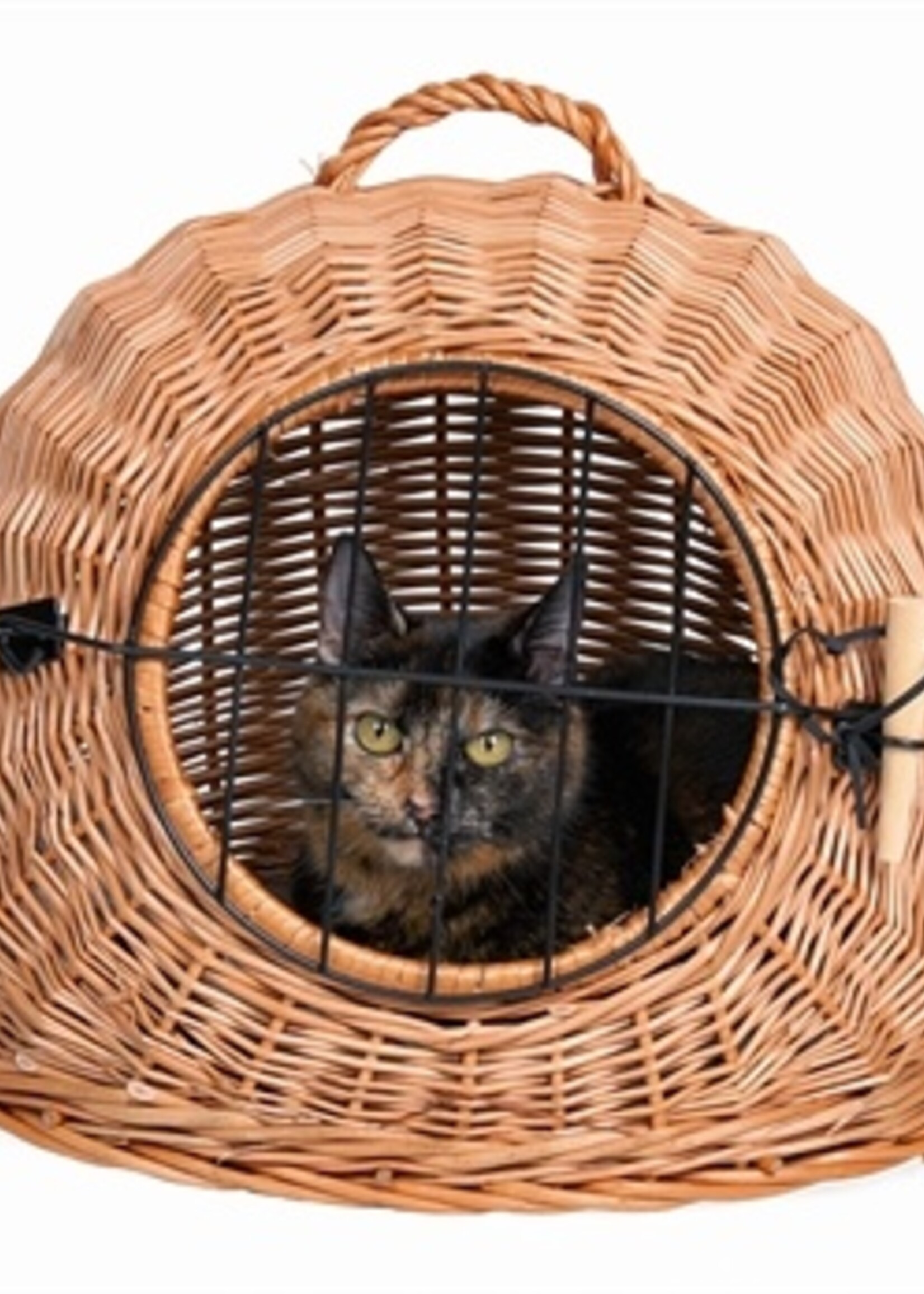 Trixie Trixie rotan kattenmand met deur