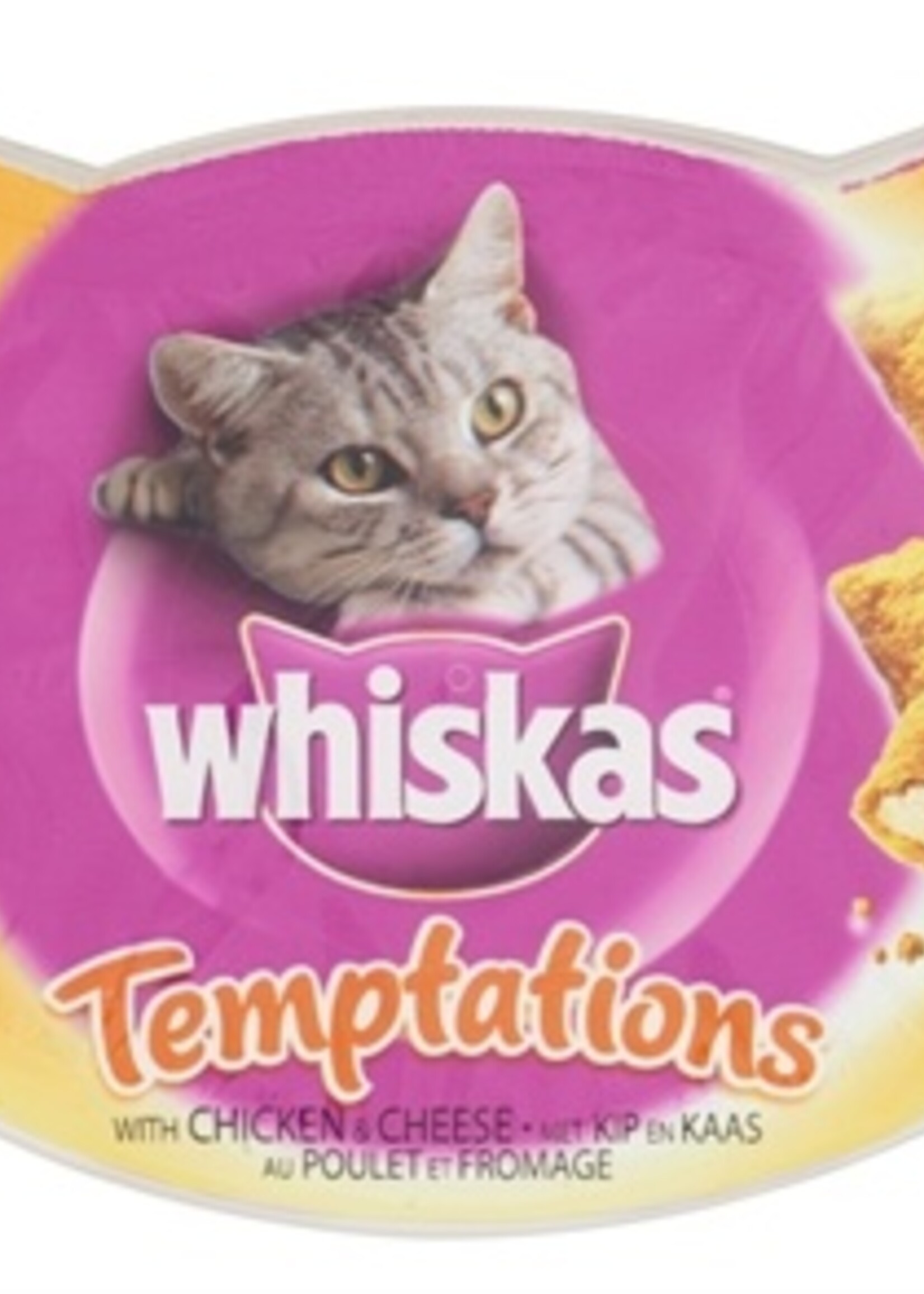 Whiskas Whiskas snack temptations kip/kaas