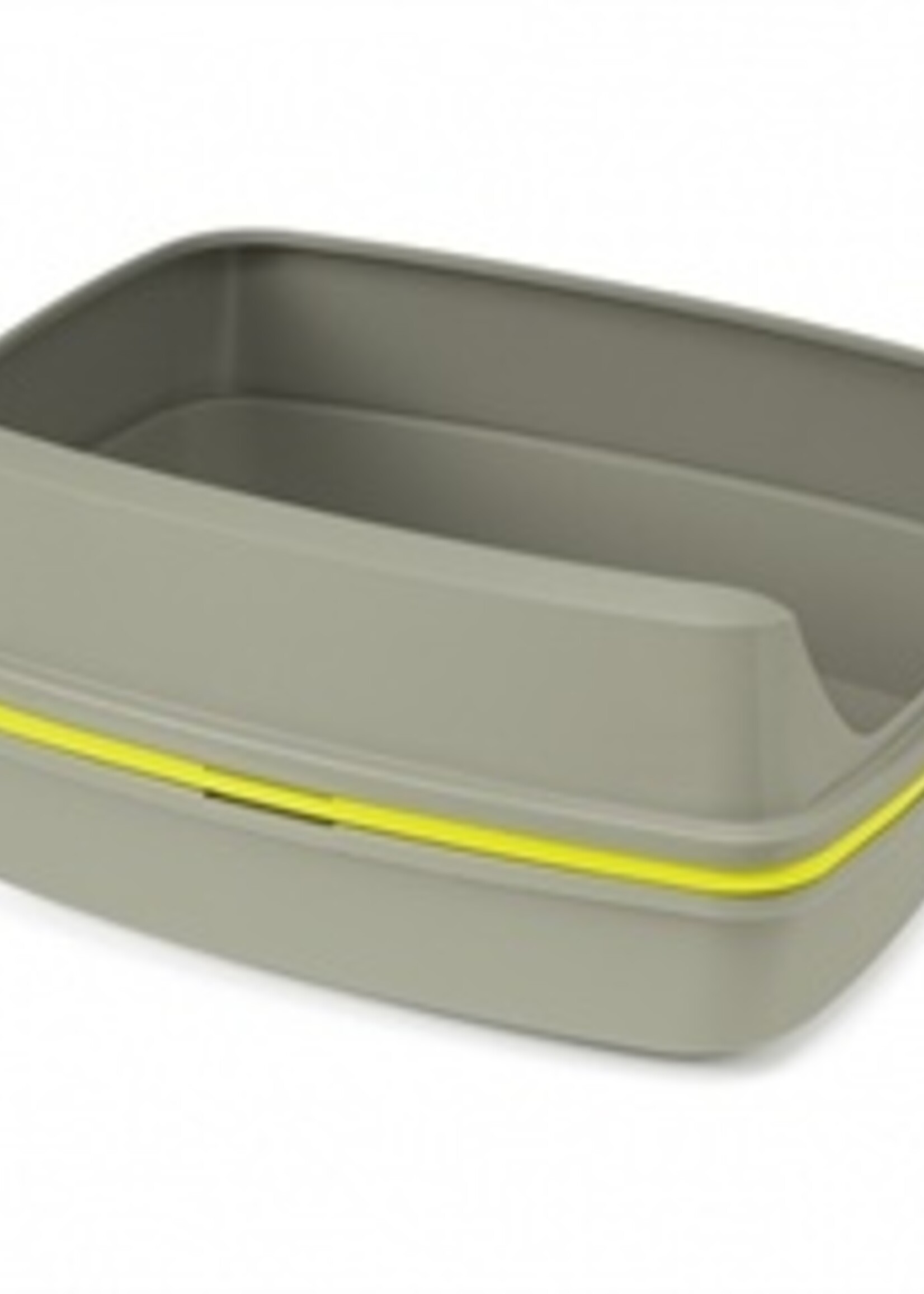 Moderna Moderna kattenbak lift to sift grijs / geel