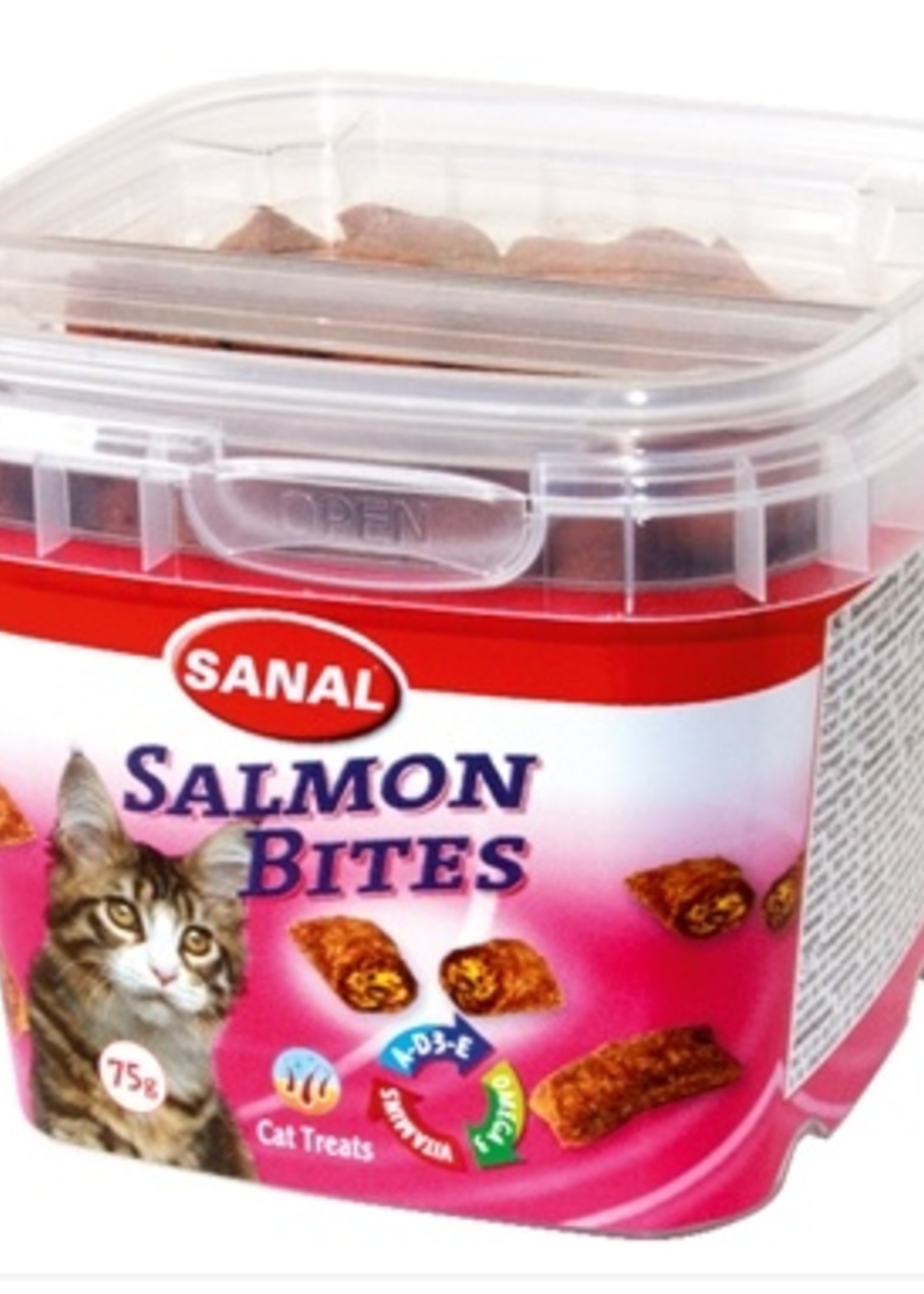 Sanal Sanal cat salmon bites cup