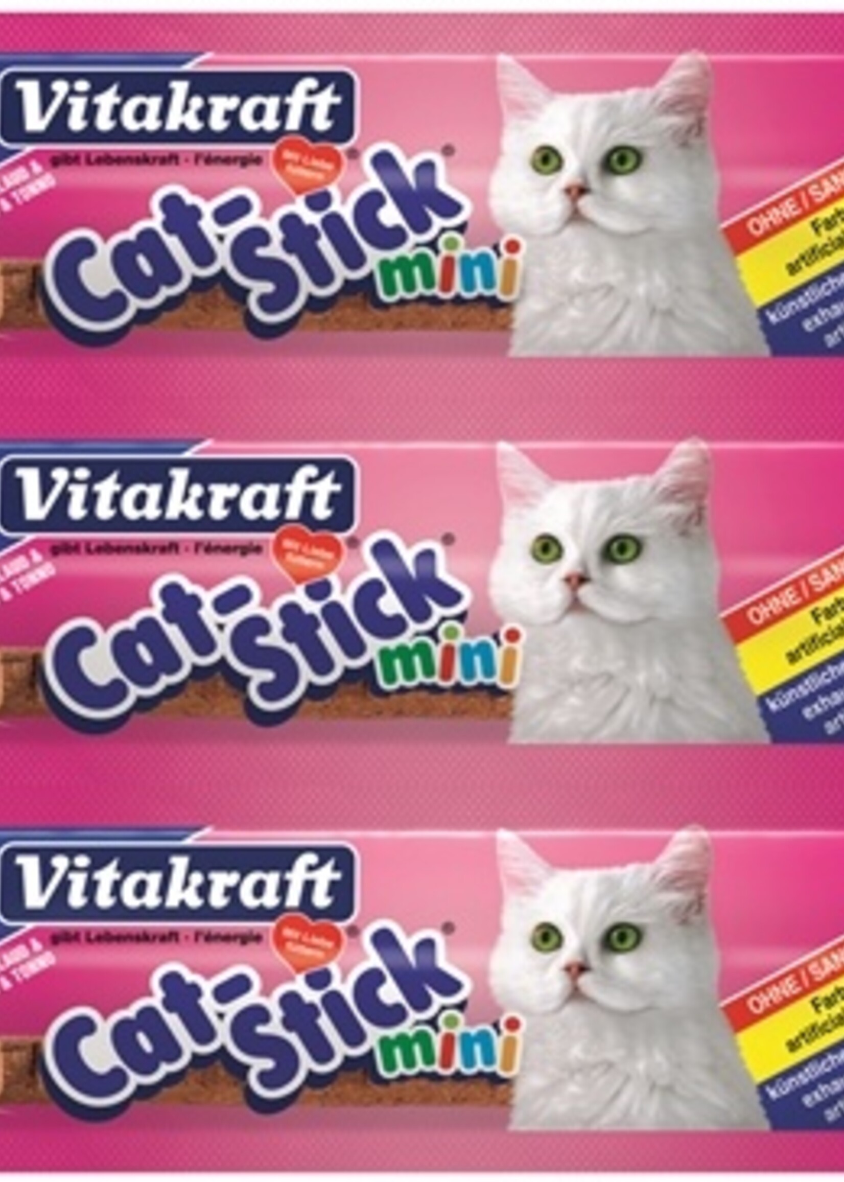 Vitakraft Vitakraft cat-stick mini kabeljauw met tonijn