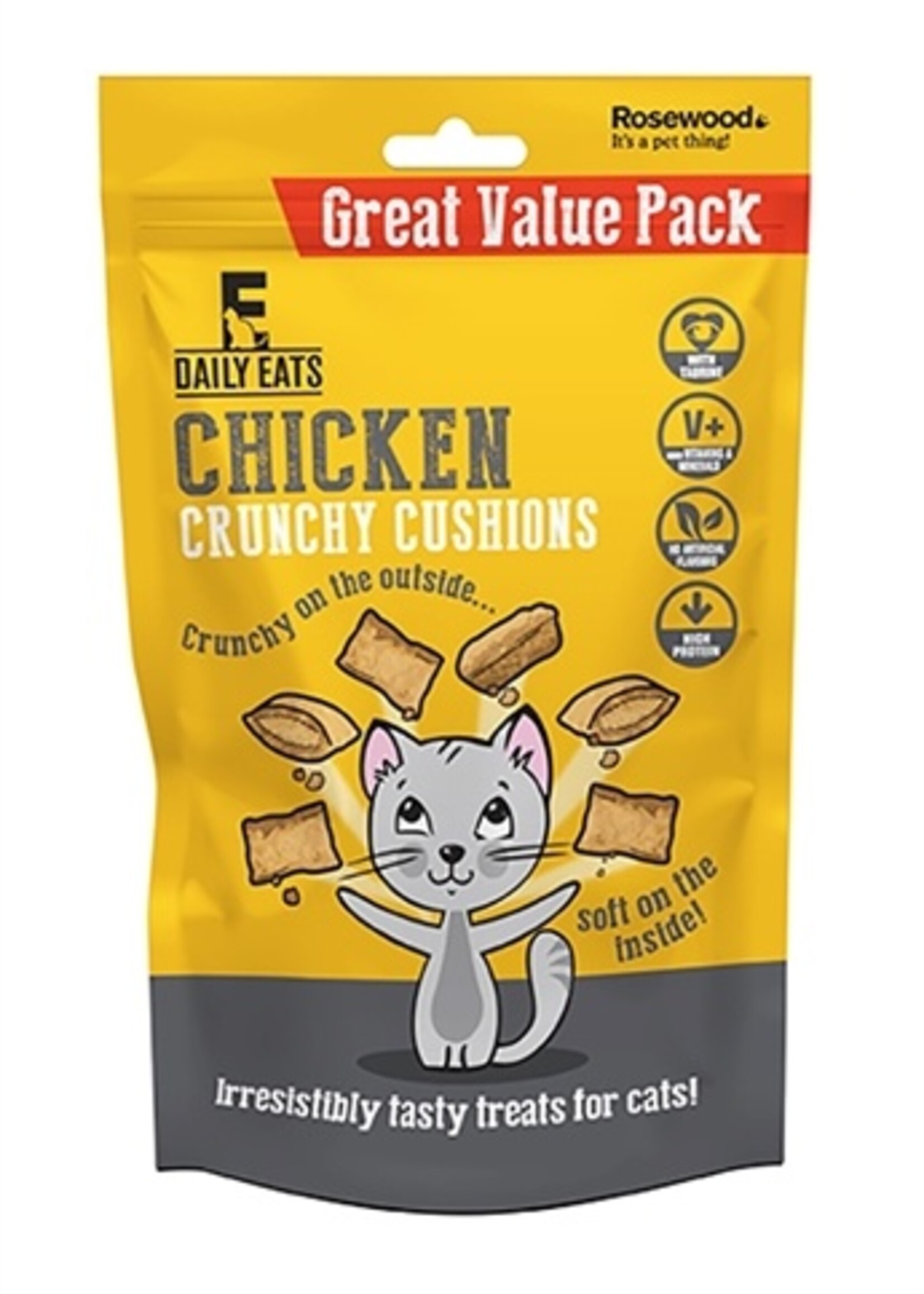 Rosewood Rosewood daily eats crunchy chicken kussentjes