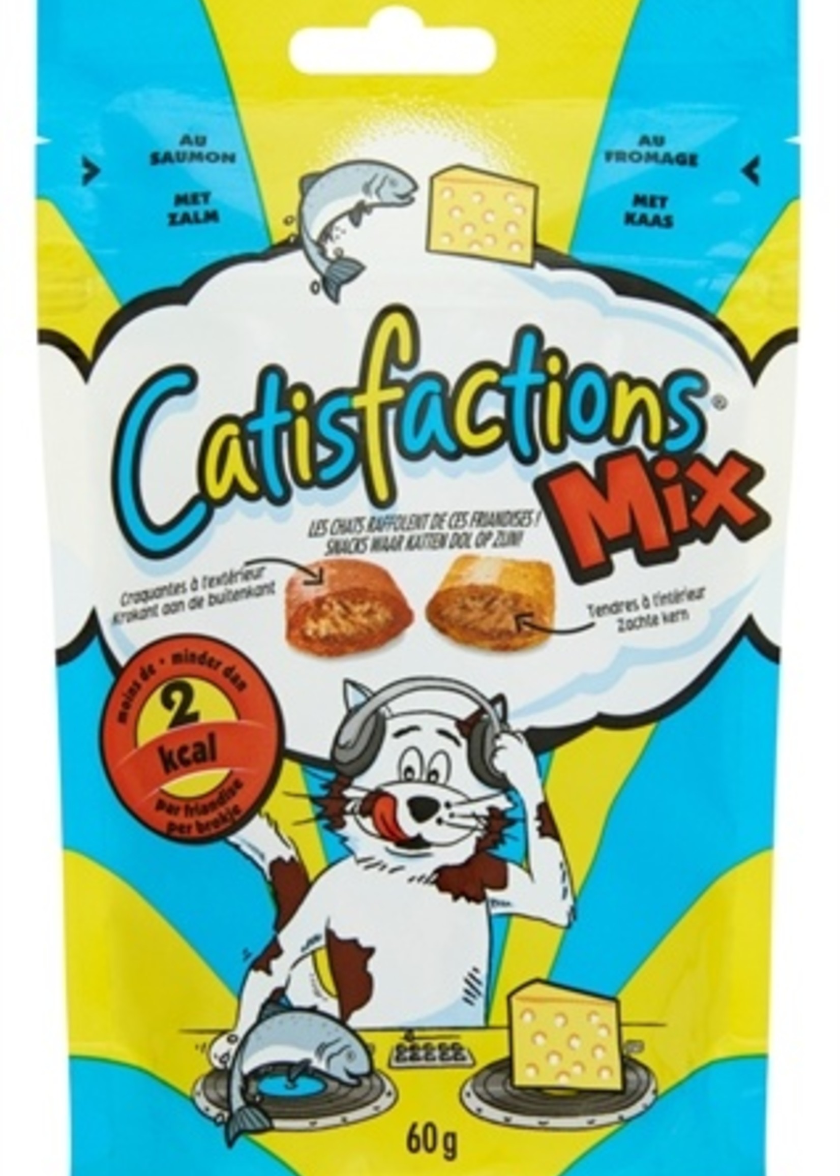 Catisfactions Catisfactions mix zalm/kaas