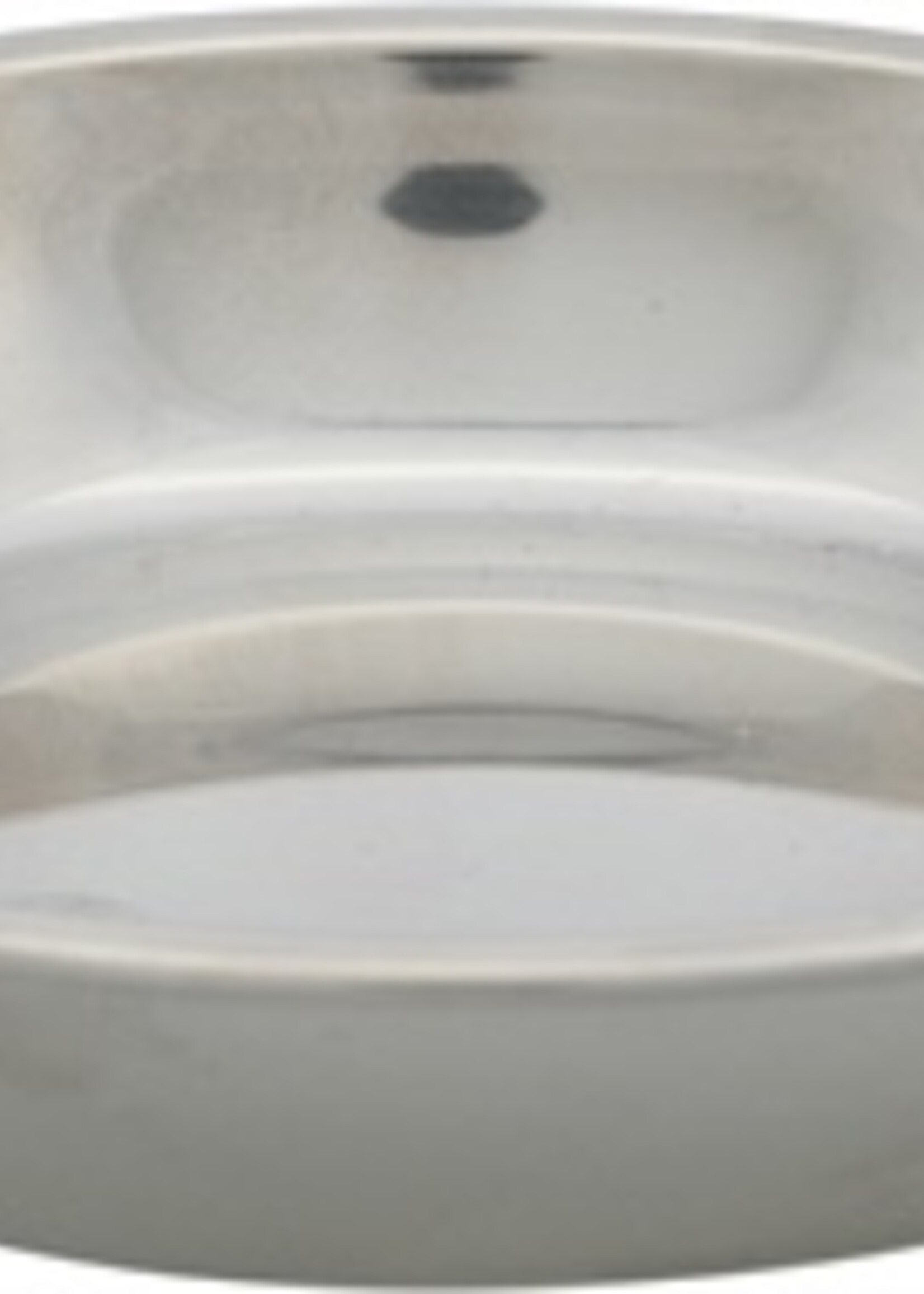 Trixie Trixie voerbak kat melamine / rvs wit