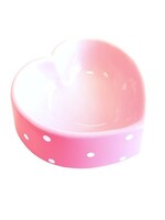 Happy pet Happy pet voerbak polka dot hart roze
