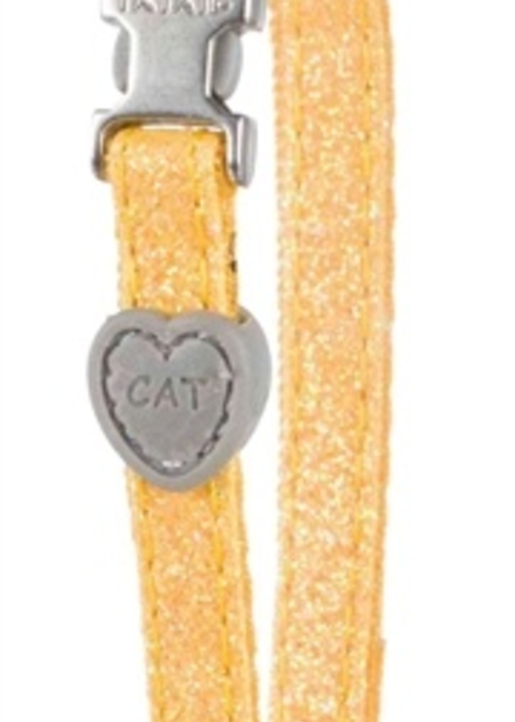 Trixie Trixie halsband kat glitter met kunststof sluiting assorti