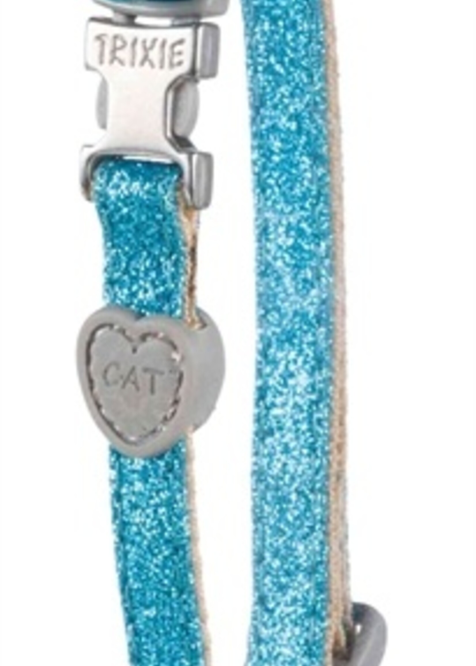 Trixie Trixie halsband kat glitter met kunststof sluiting assorti