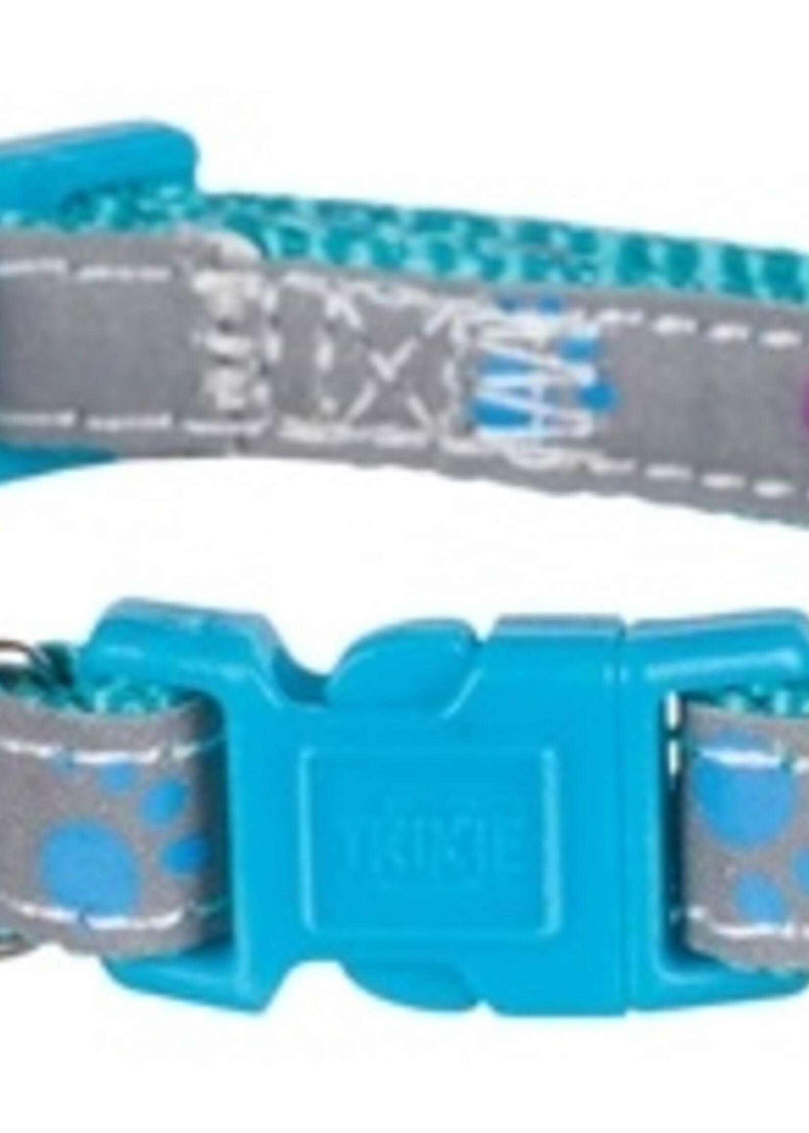 Trixie Trixie halsband kat print poot reflecterend assorti