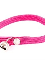 Martin sellier Halsband kat elastisch nylon roze