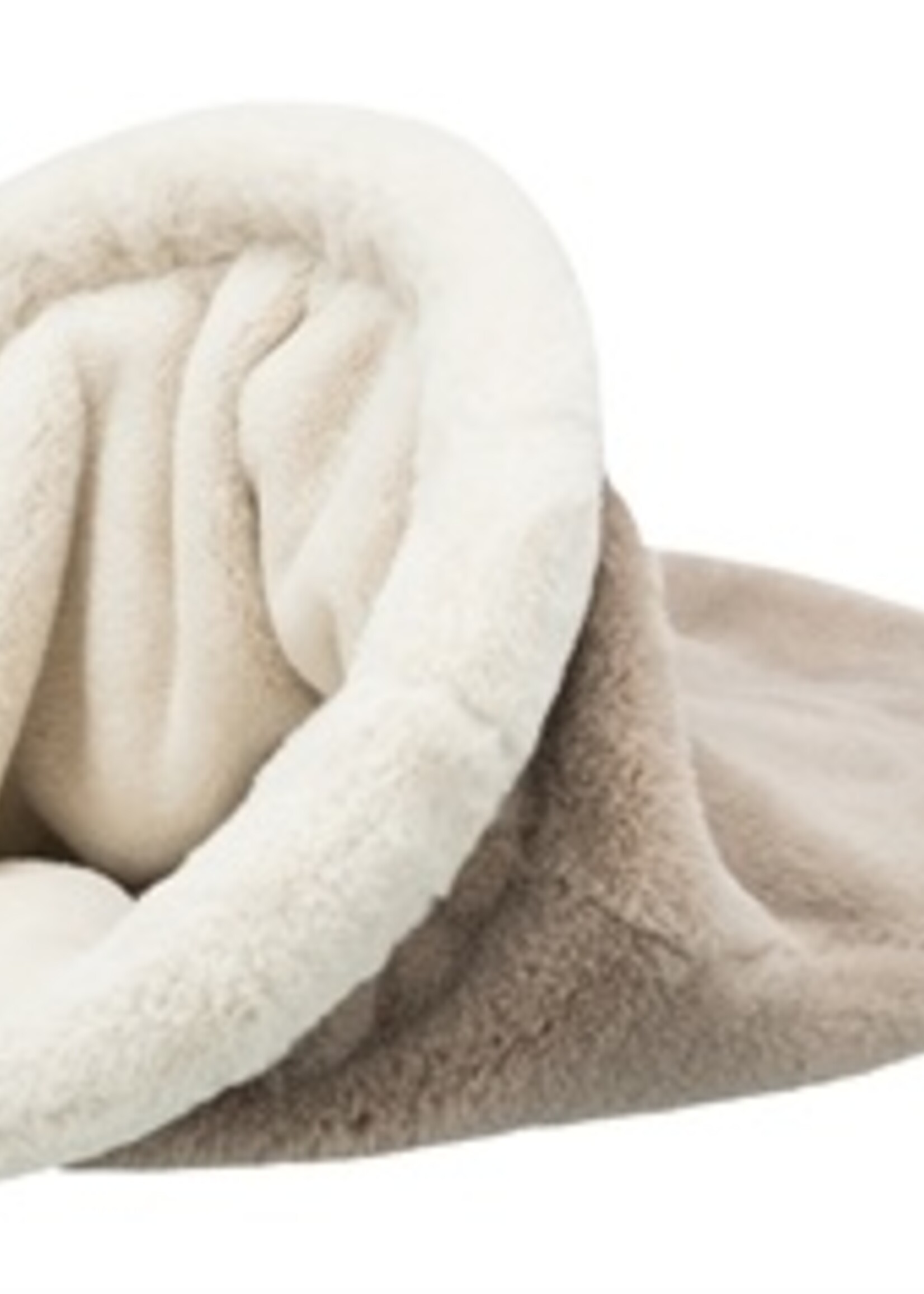 Trixie Trixie kattenmand slaapzak amira taupe / creme
