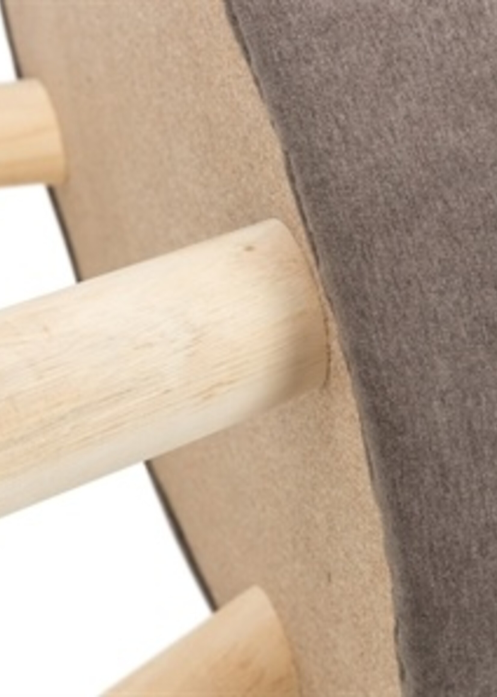 Trixie Trixie kattenmand poef marcy taupe