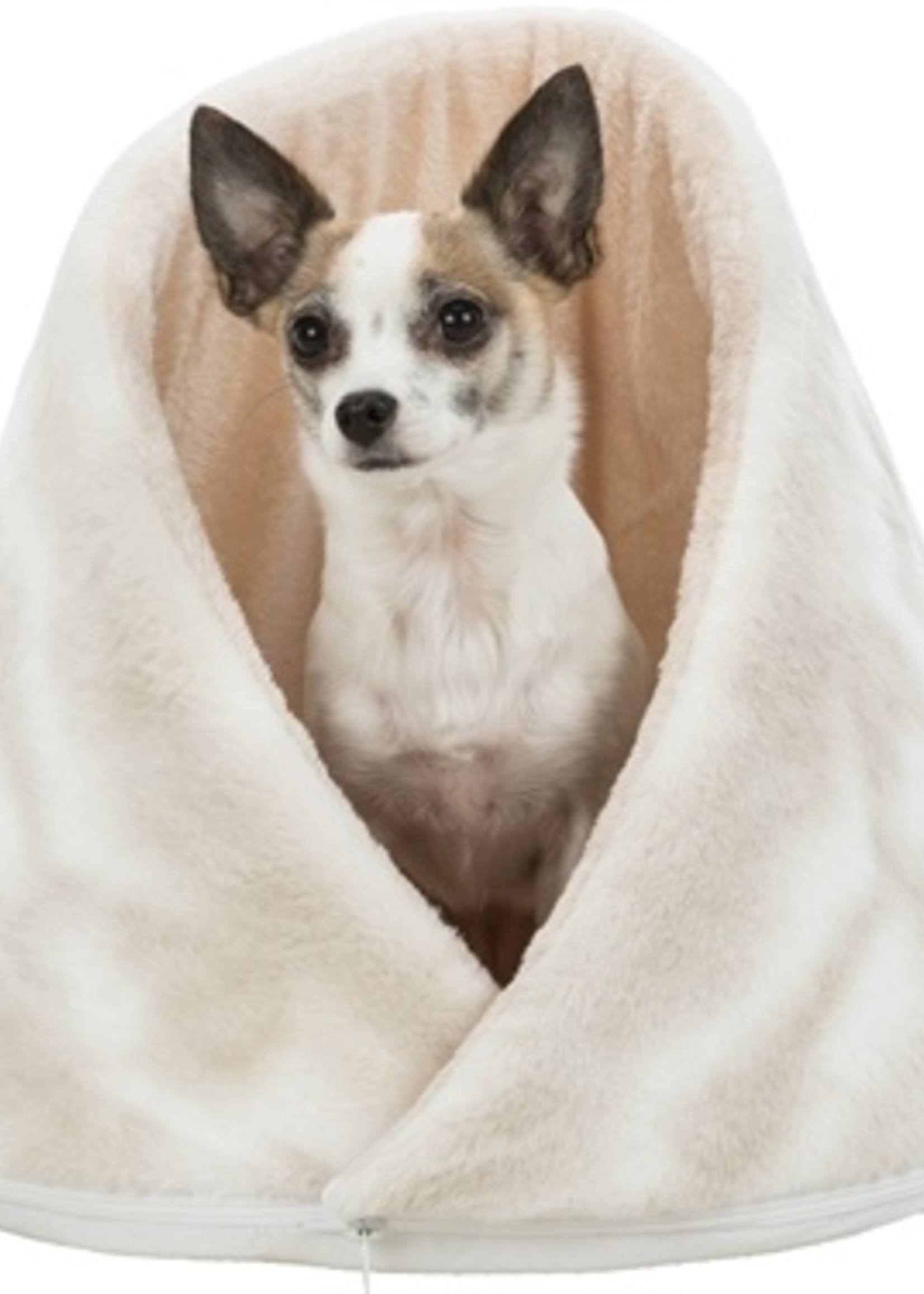 Trixie Trixie kattenmand iglo nelli wit / taupe