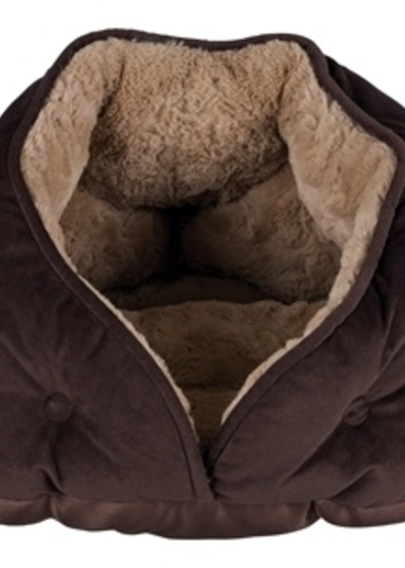 Trixie Trixie kattenmand iglo malu bruin / lichtbruin