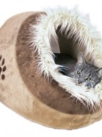 Trixie Trixie kattenmand iglo minou beige / bruin