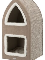 Trixie Trixie krabpaal cat tower marcy bruin / creme