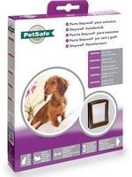 Petsafe Petsafe kattenluik small bruin/transparant