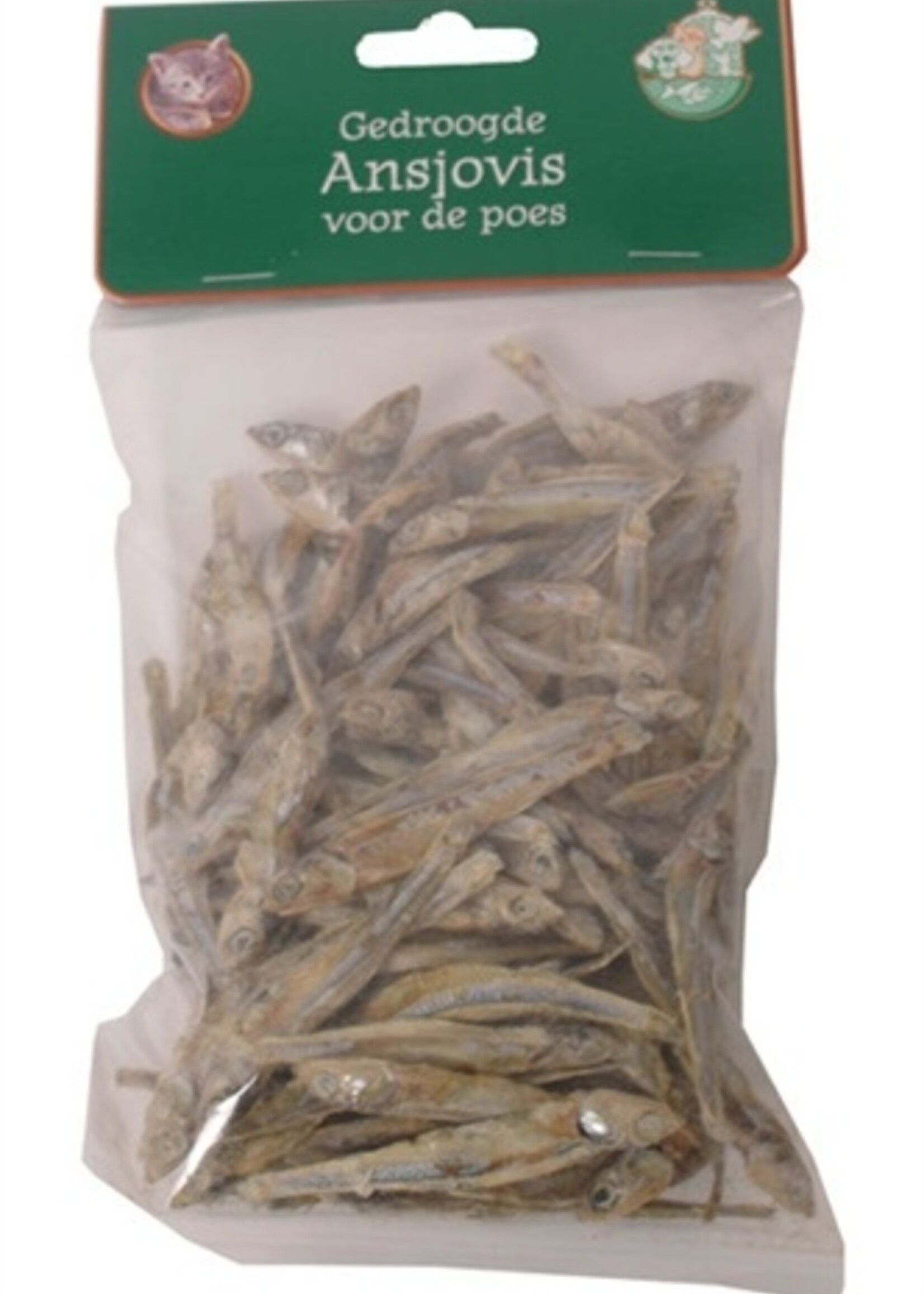 Merkloos Gedroogde ansjovis