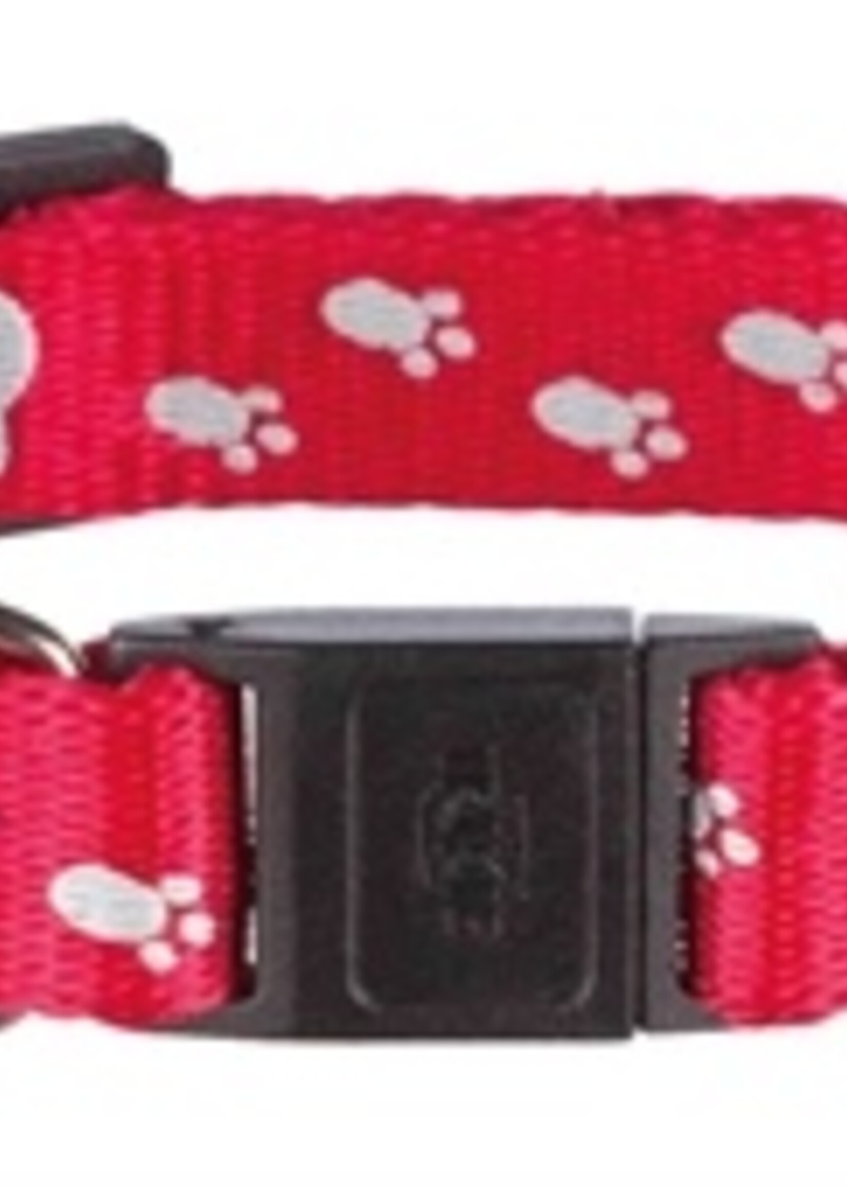 Trixie Trixie halsband kat safer life print kat / poot assorti