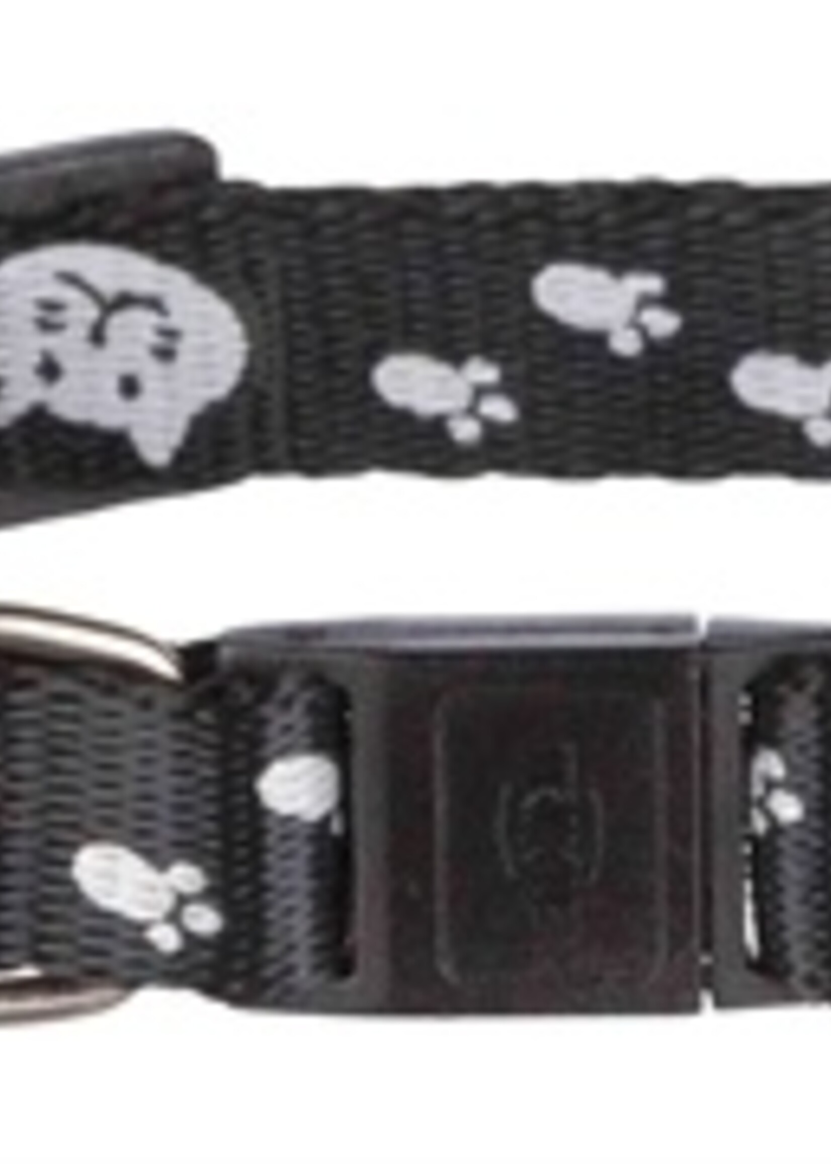 Trixie Trixie halsband kat safer life print kat / poot assorti