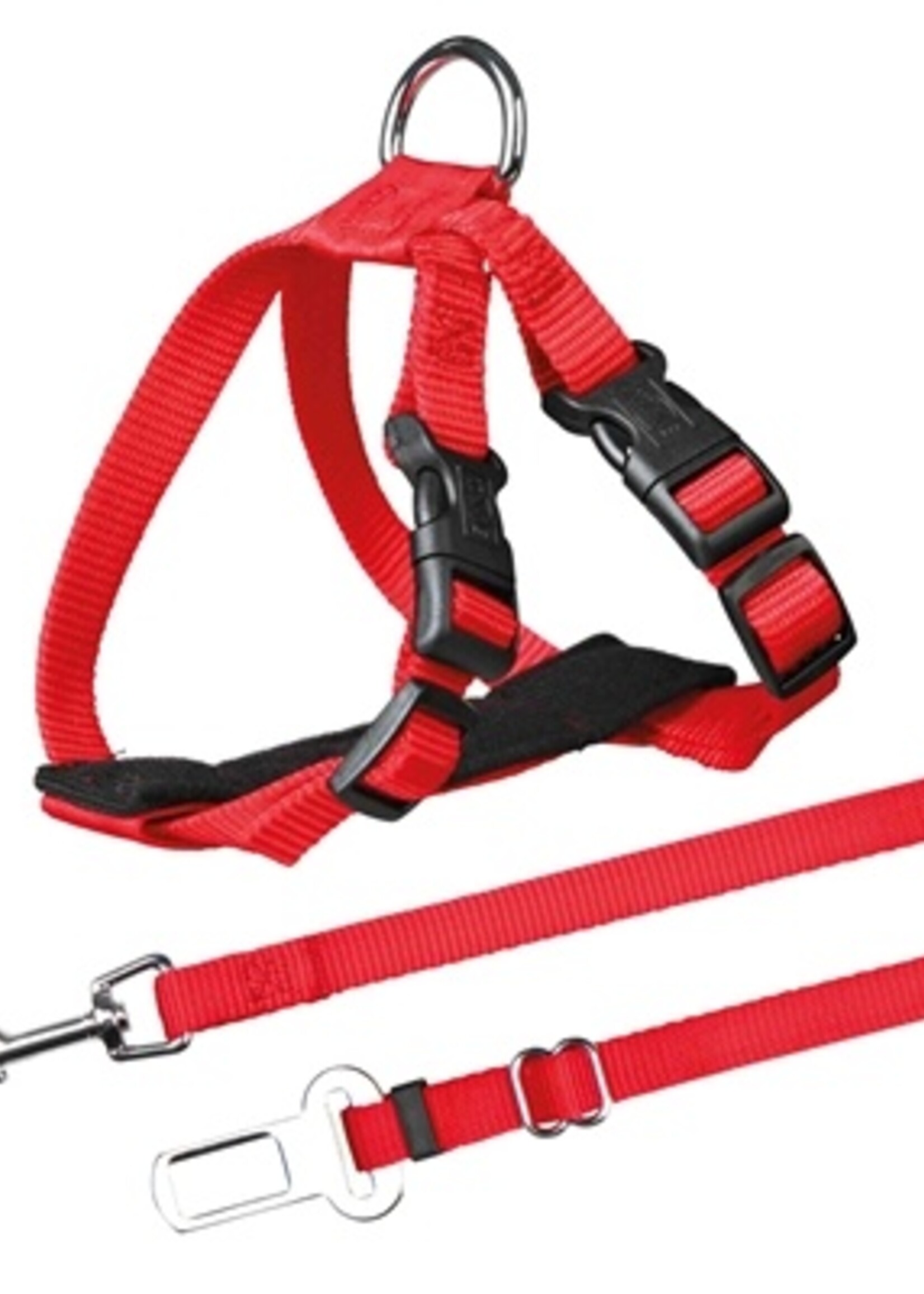 Trixie Trixie kattentuig voor in de auto rood