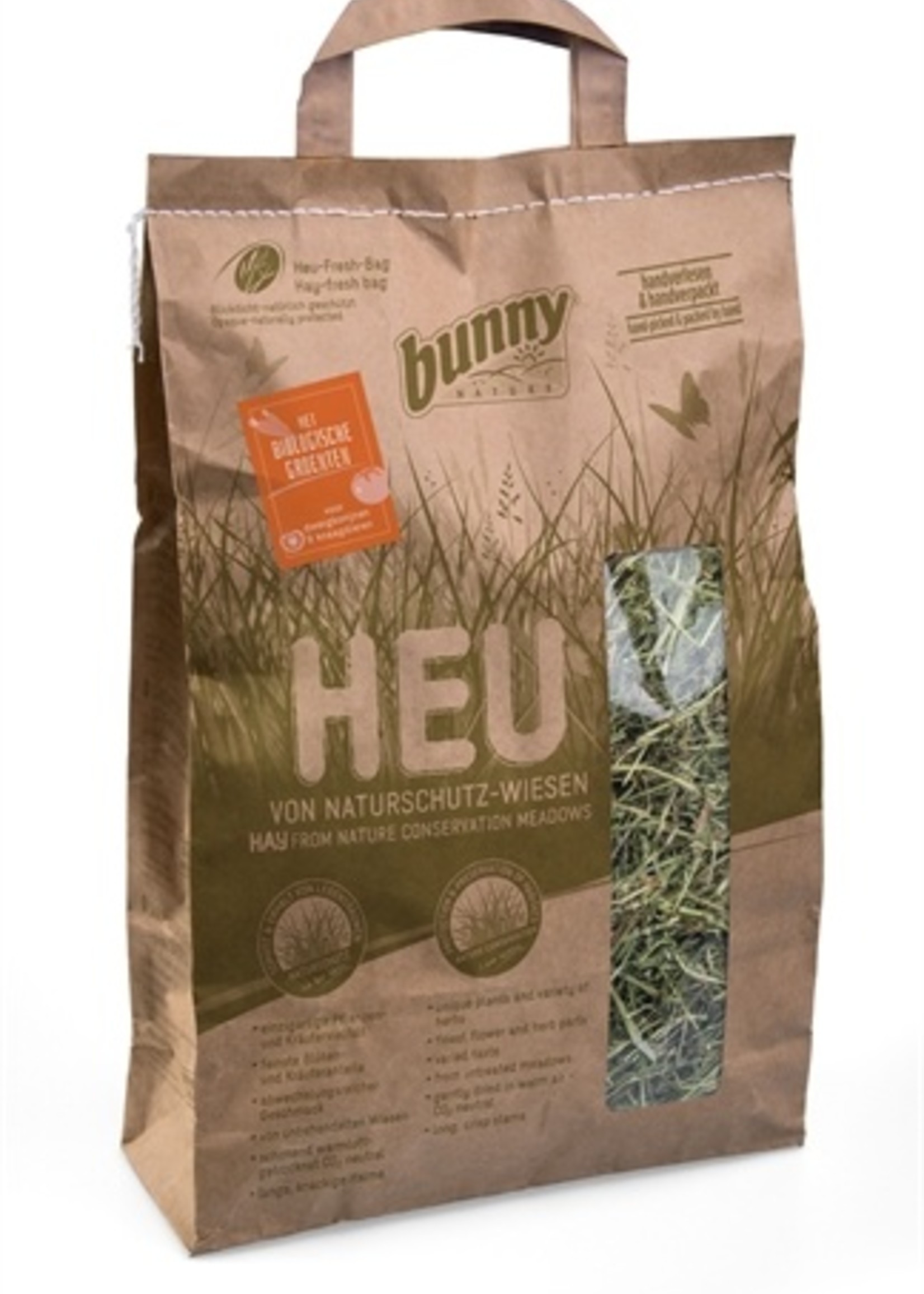 Bunny nature Bunny nature natuurweide hooi met groente