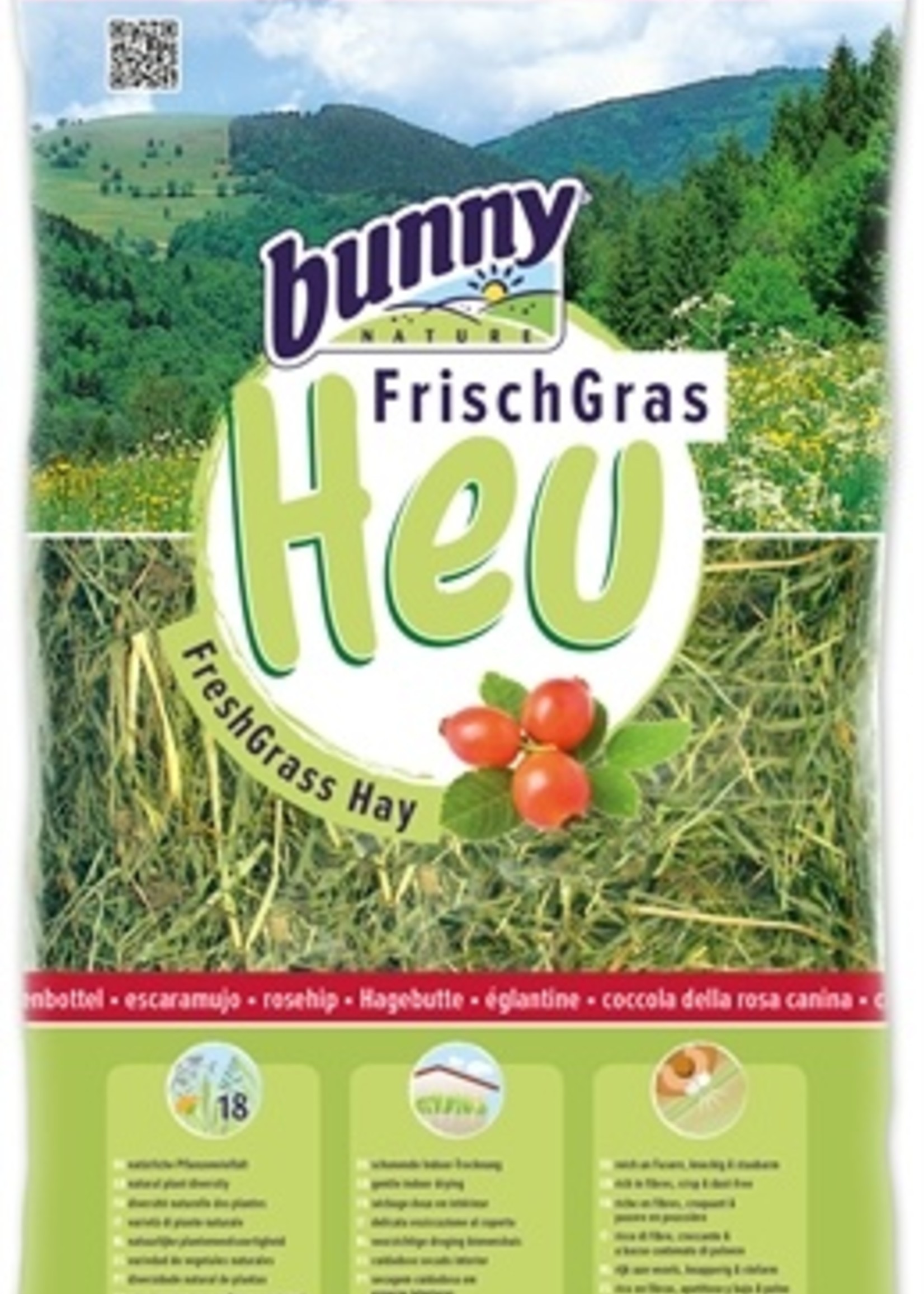 Bunny nature Bunny nature vers gras hooi met rozenbottel