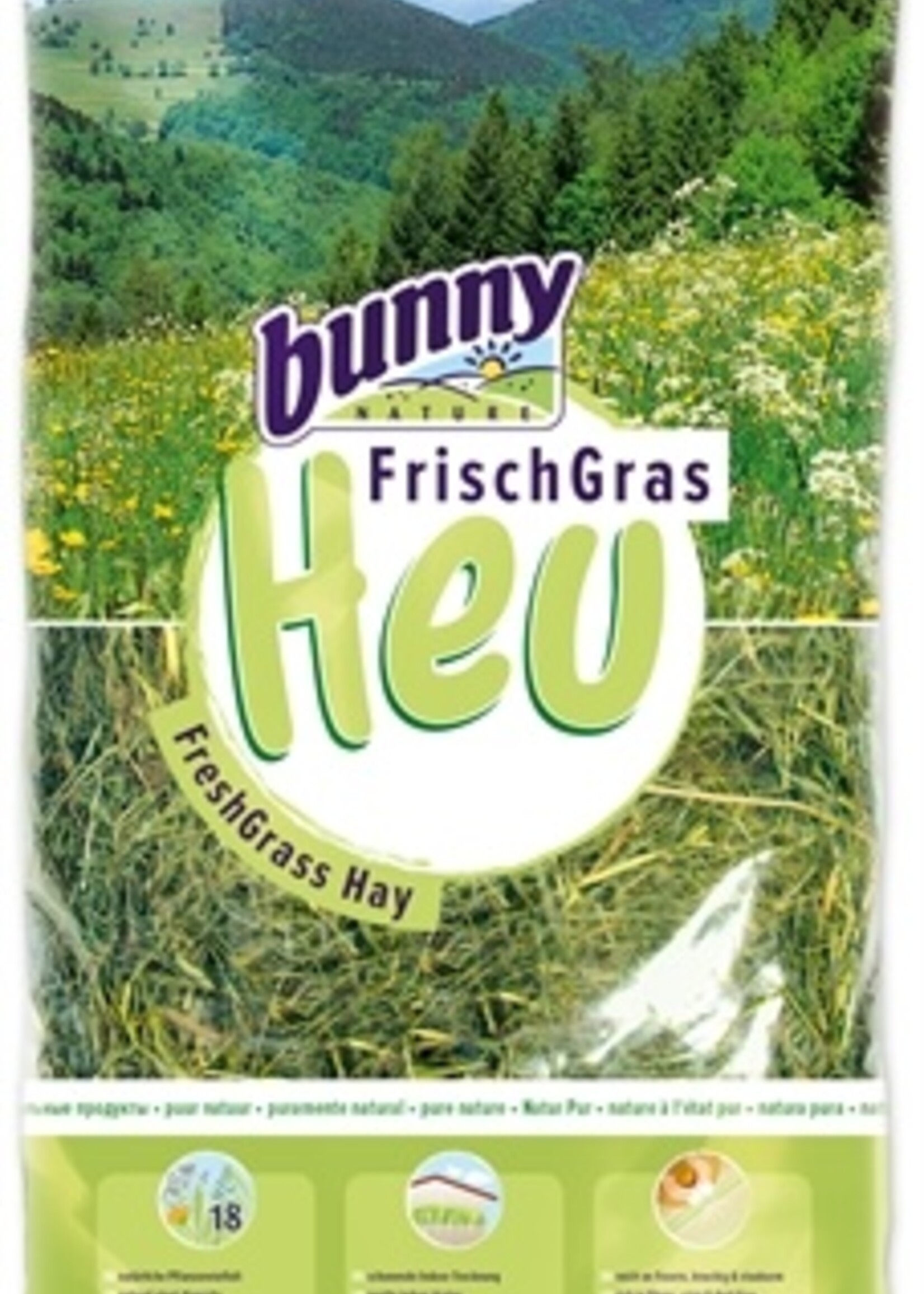Bunny nature Bunny nature vers gras hooi