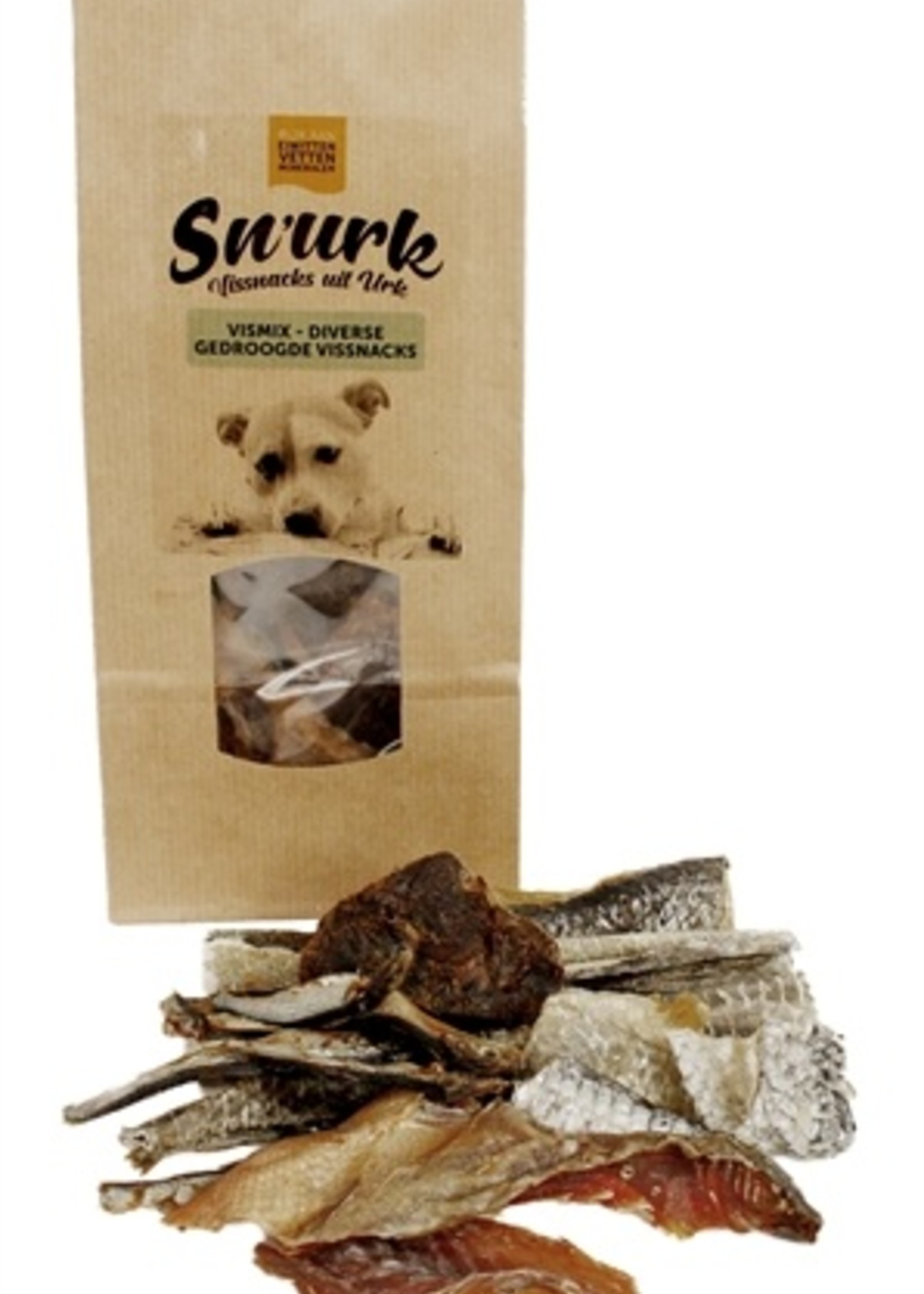 Sn'urk Snurk gedroogde vis mix