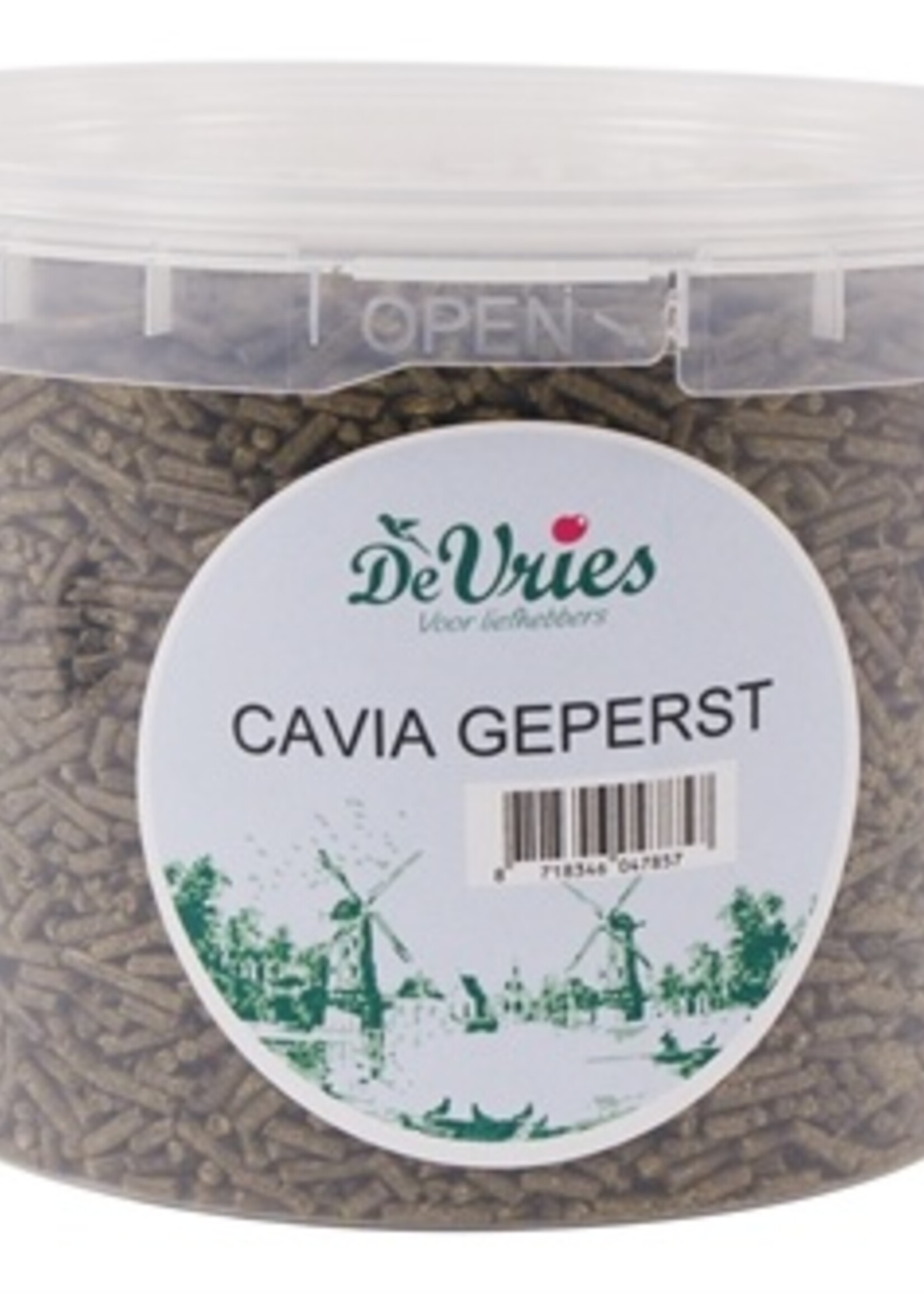 De vries De vries cavia geperst