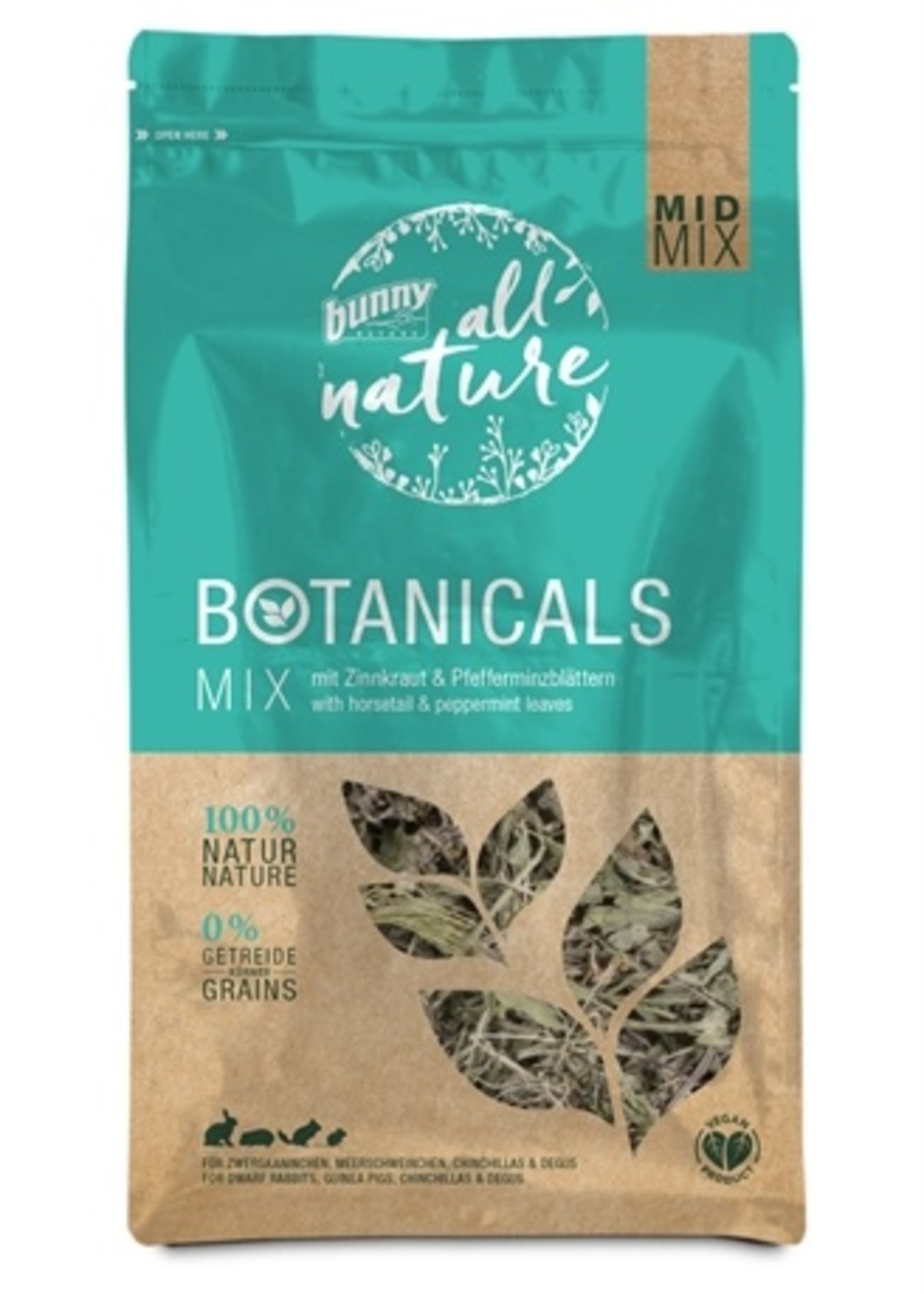Bunny nature Bunny nature botanicals midi mix heermoes / pepermunt blad