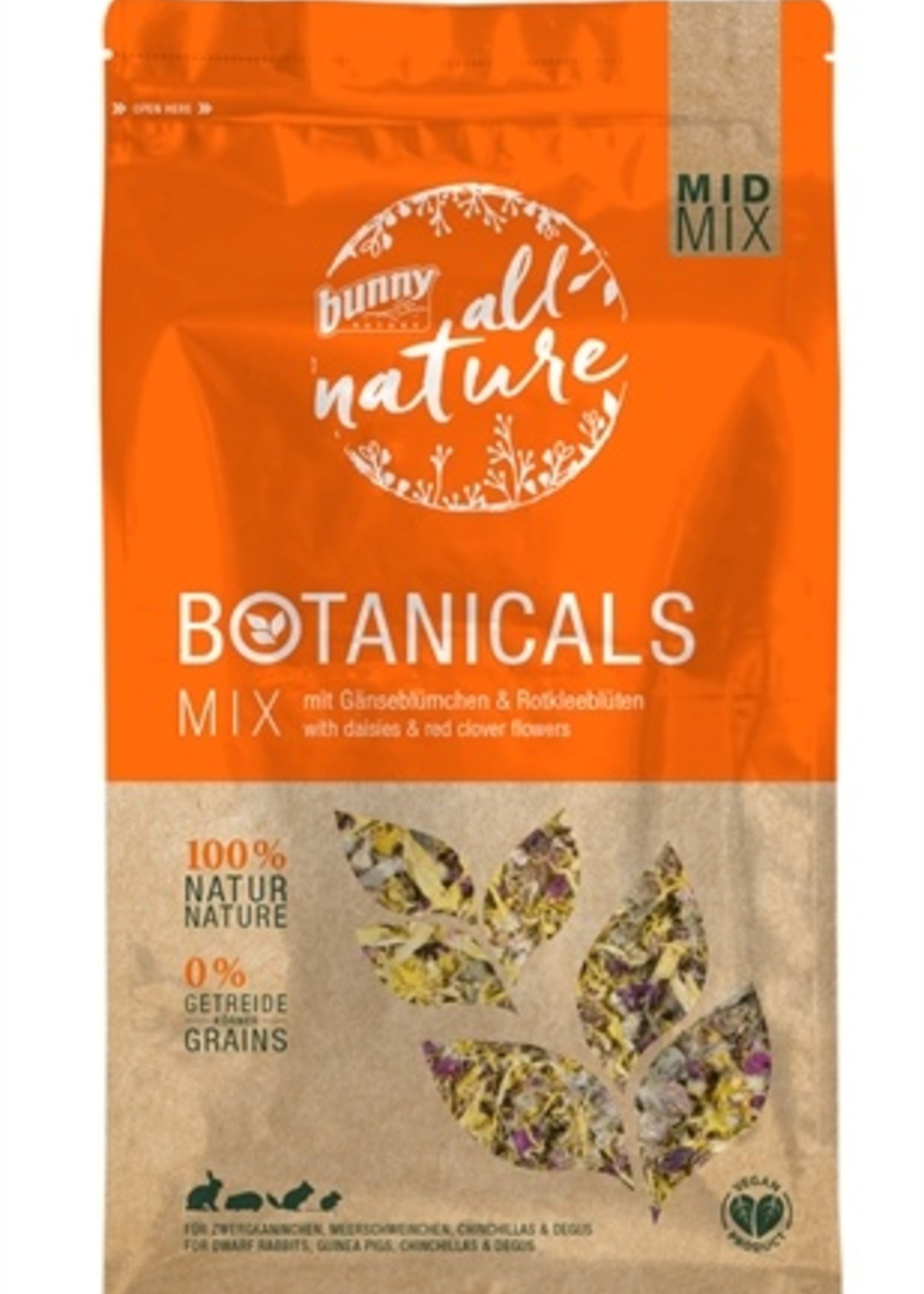 Bunny nature Bunny nature botanicals midi mix madelief / rode klaver bloesem