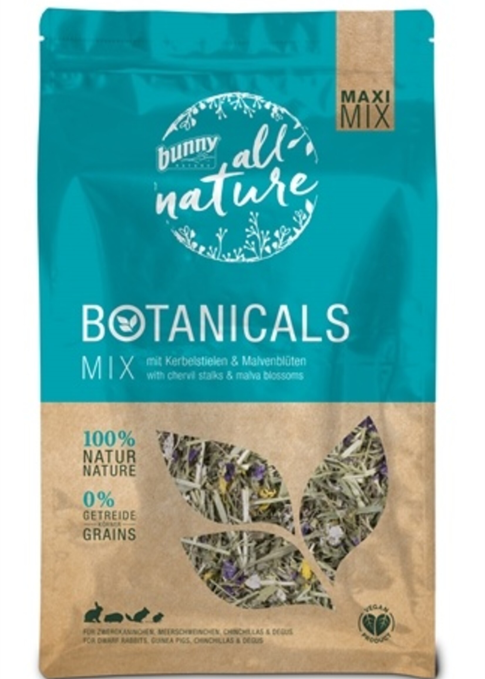 Bunny nature Bunny nature botanicals maxi  mix kervelstelen / malvebloesem