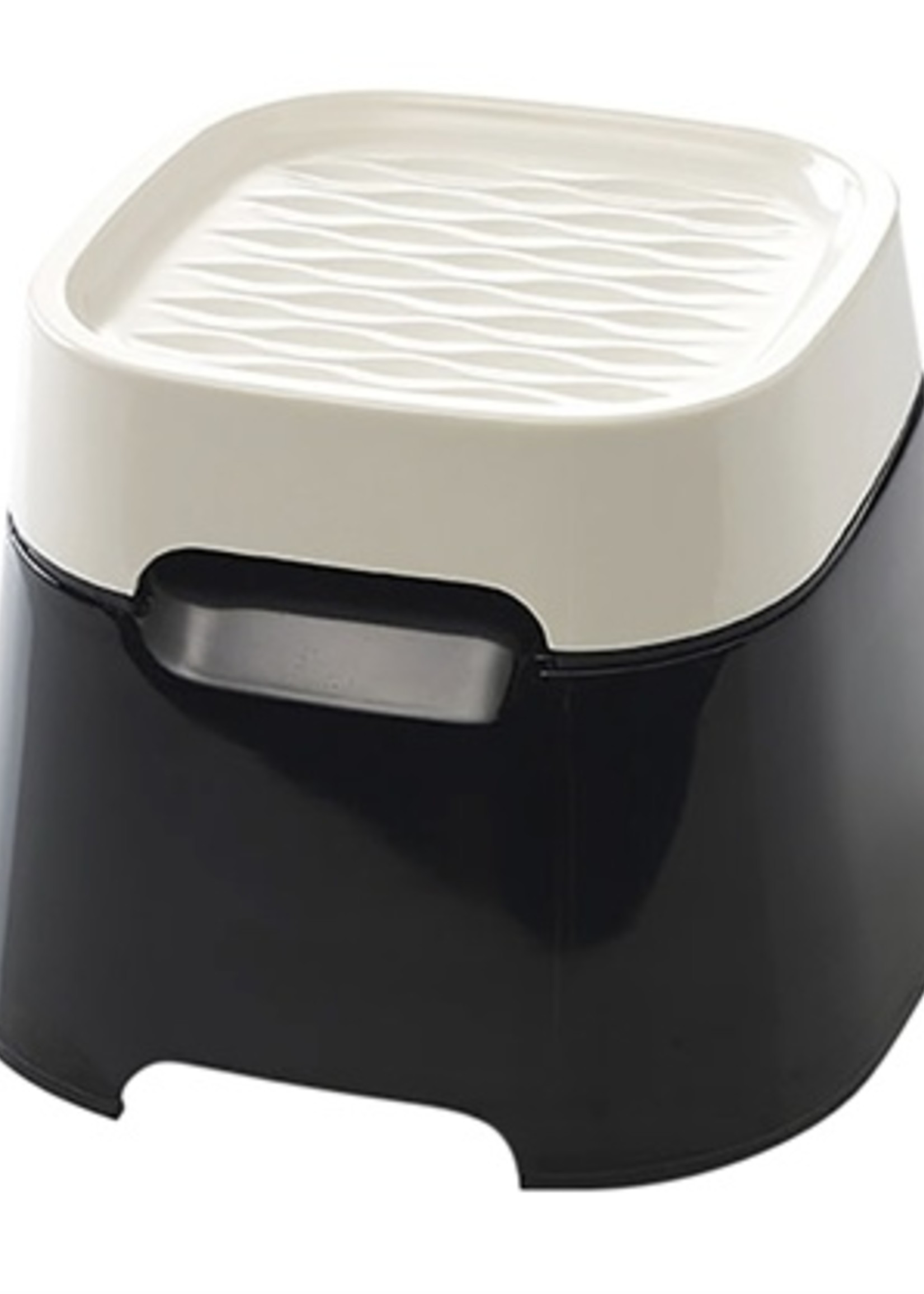 Savic Savic ergo cube voerbak creme / zwart