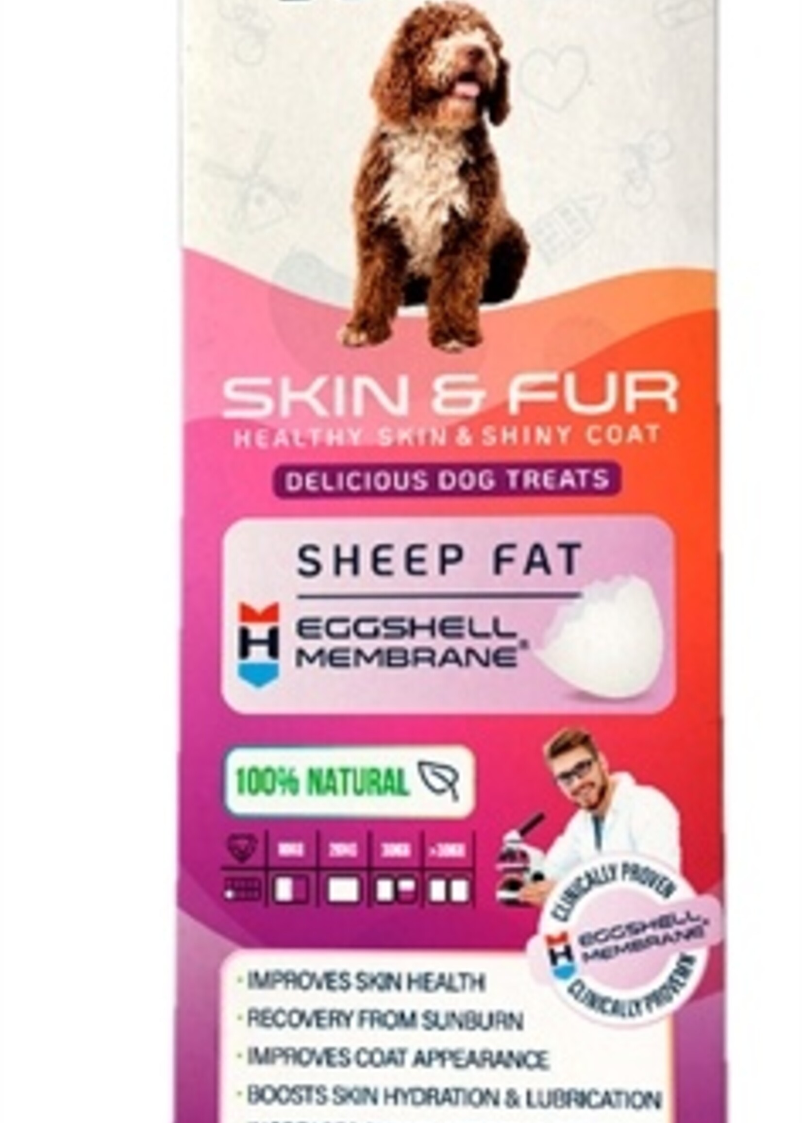 Henart Henart pro life science schapenvet blokjes huid en vacht