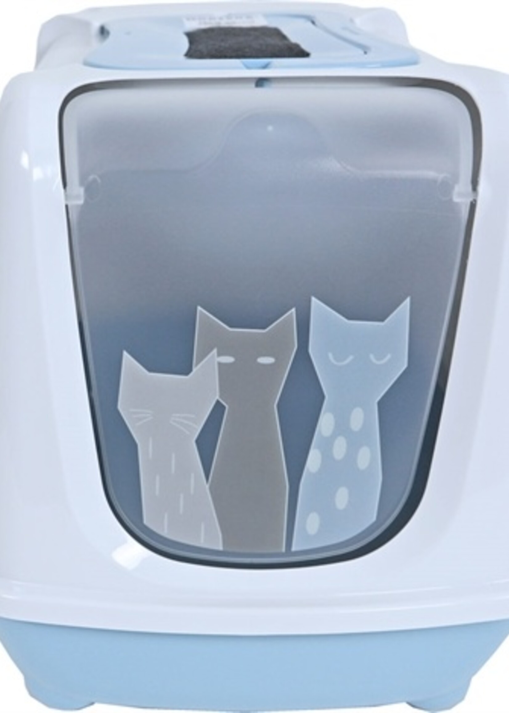 Moderna Moderna kattenbak trendy maasai lichtblauw / wit