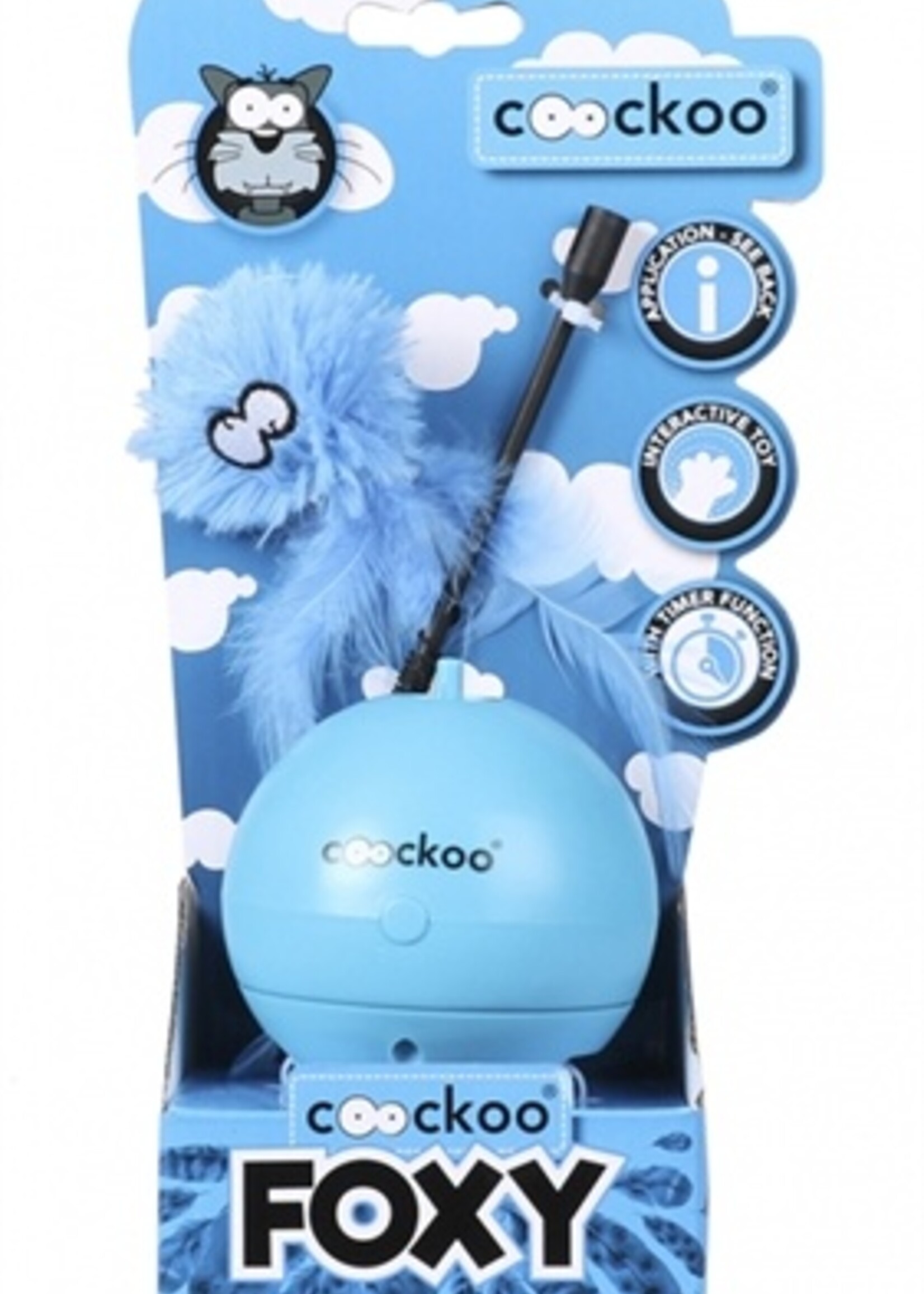 Coockoo Coocky foxy magic ball blauw