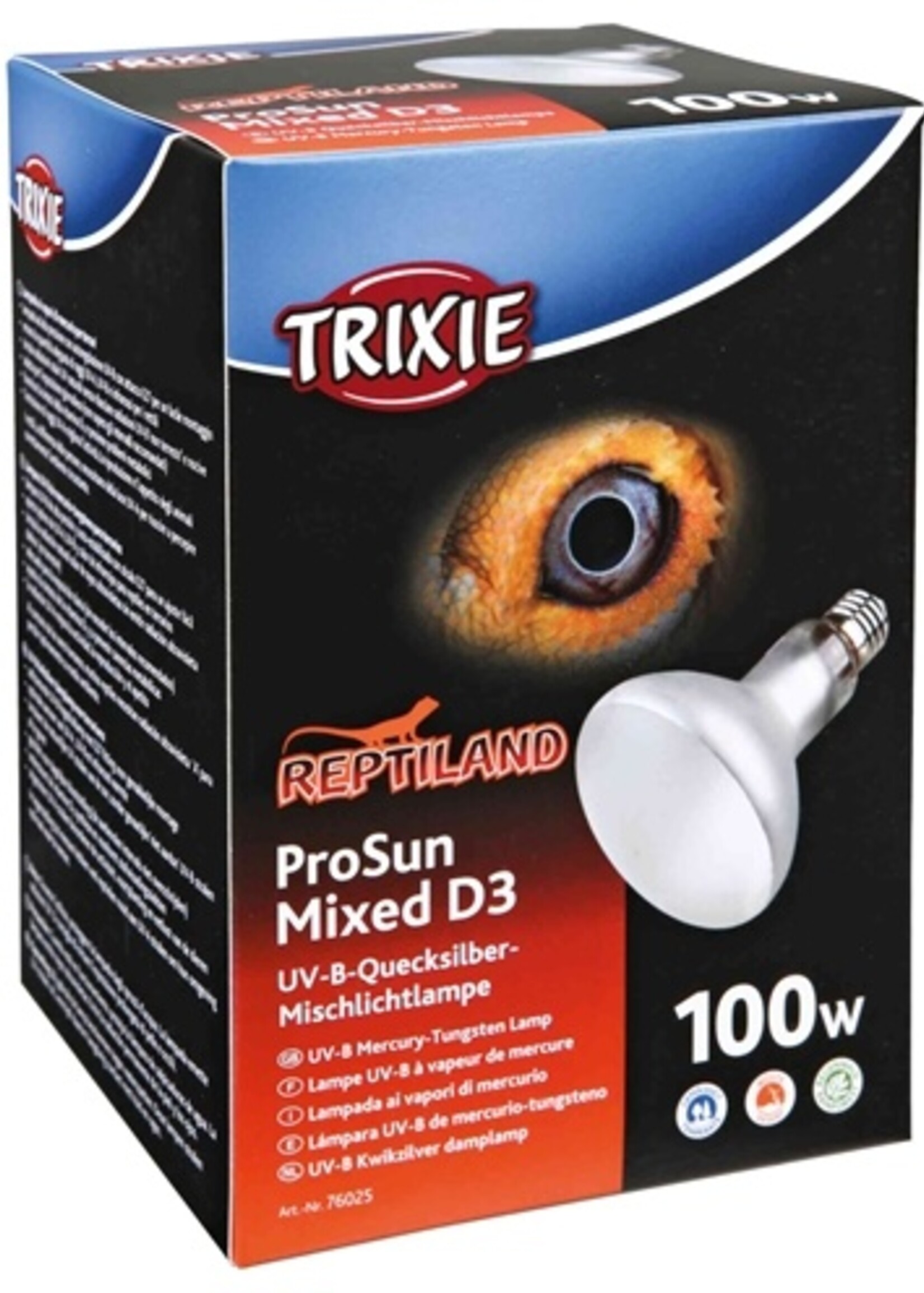 Trixie Trixie reptiland prosun mixed d3 uv-b lamp zelfstartend