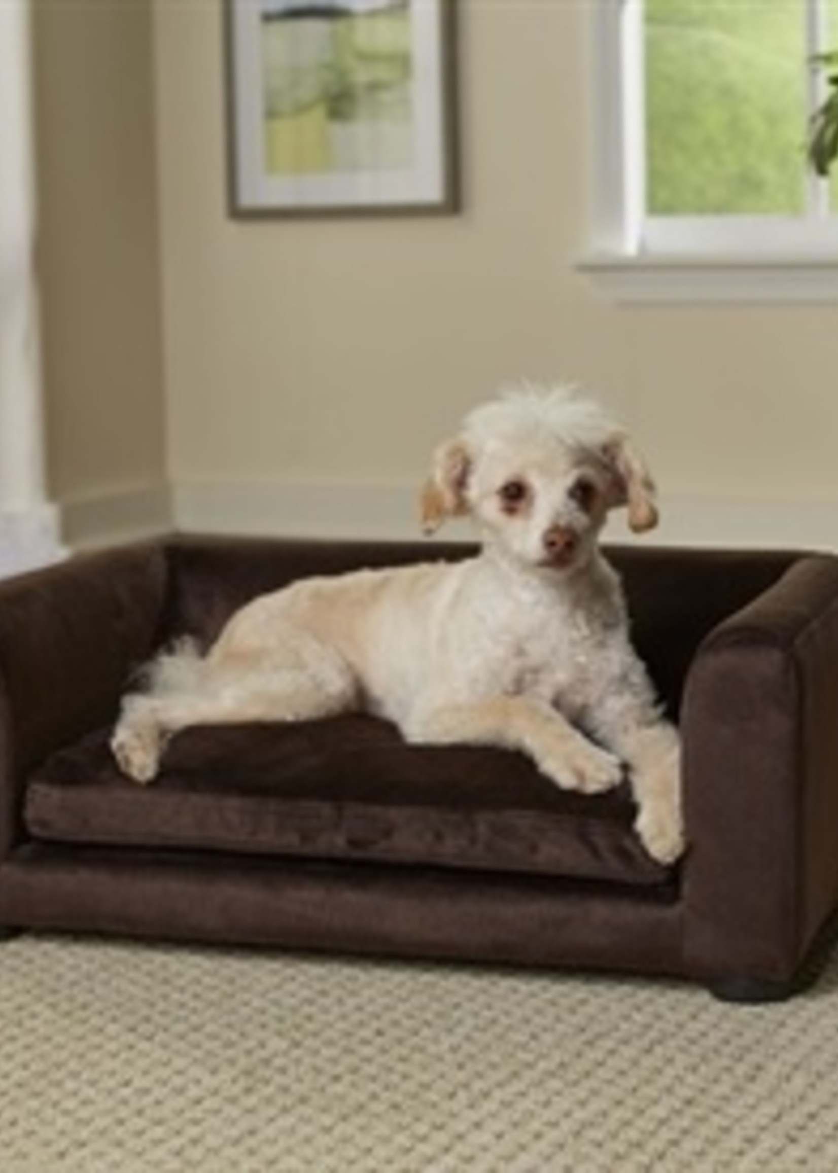 Enchanted pet Enchanted hondenmand / sofa cookie bruin