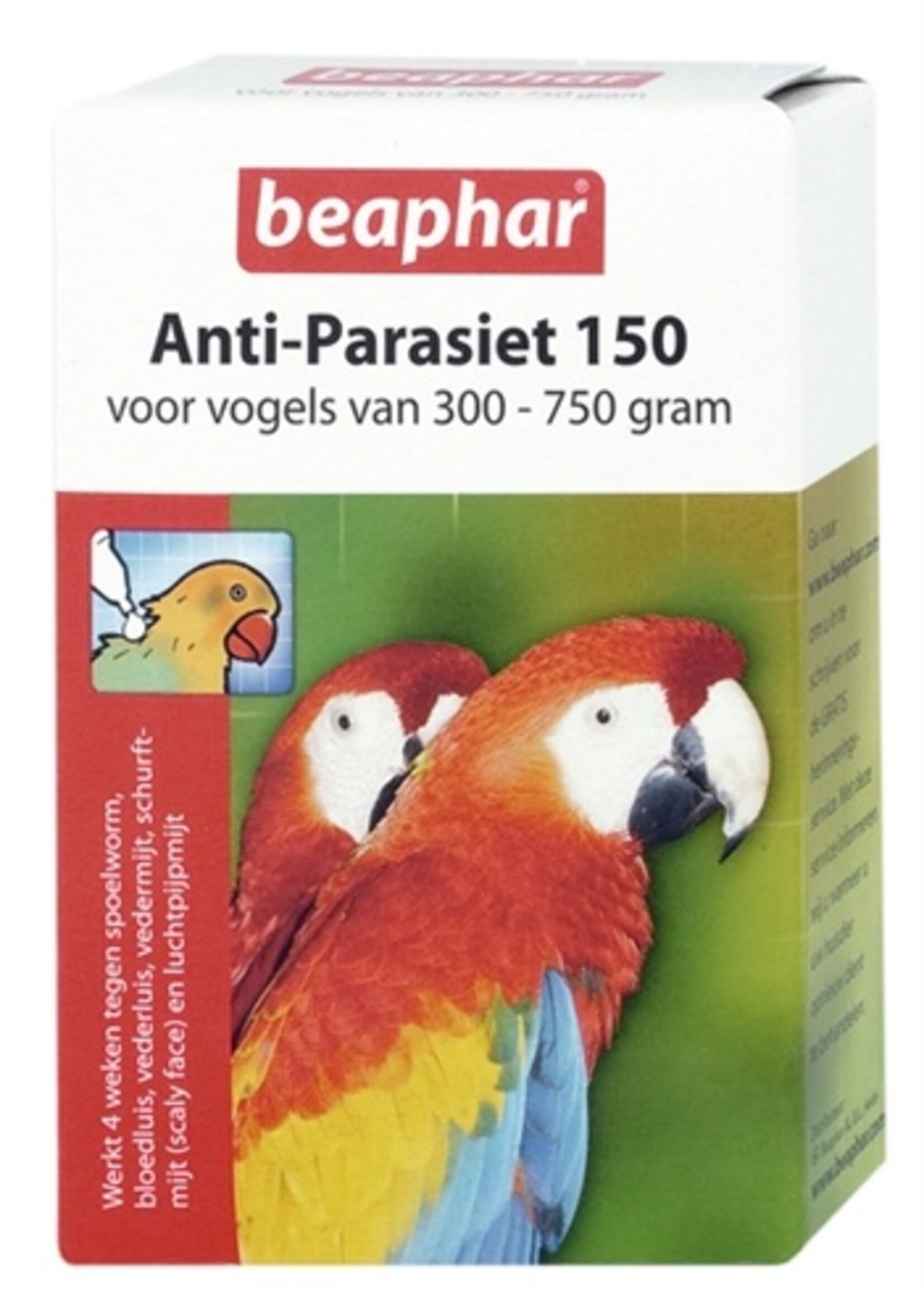 Beaphar Beaphar anti-parasiet 150  vogel (300-750gr)