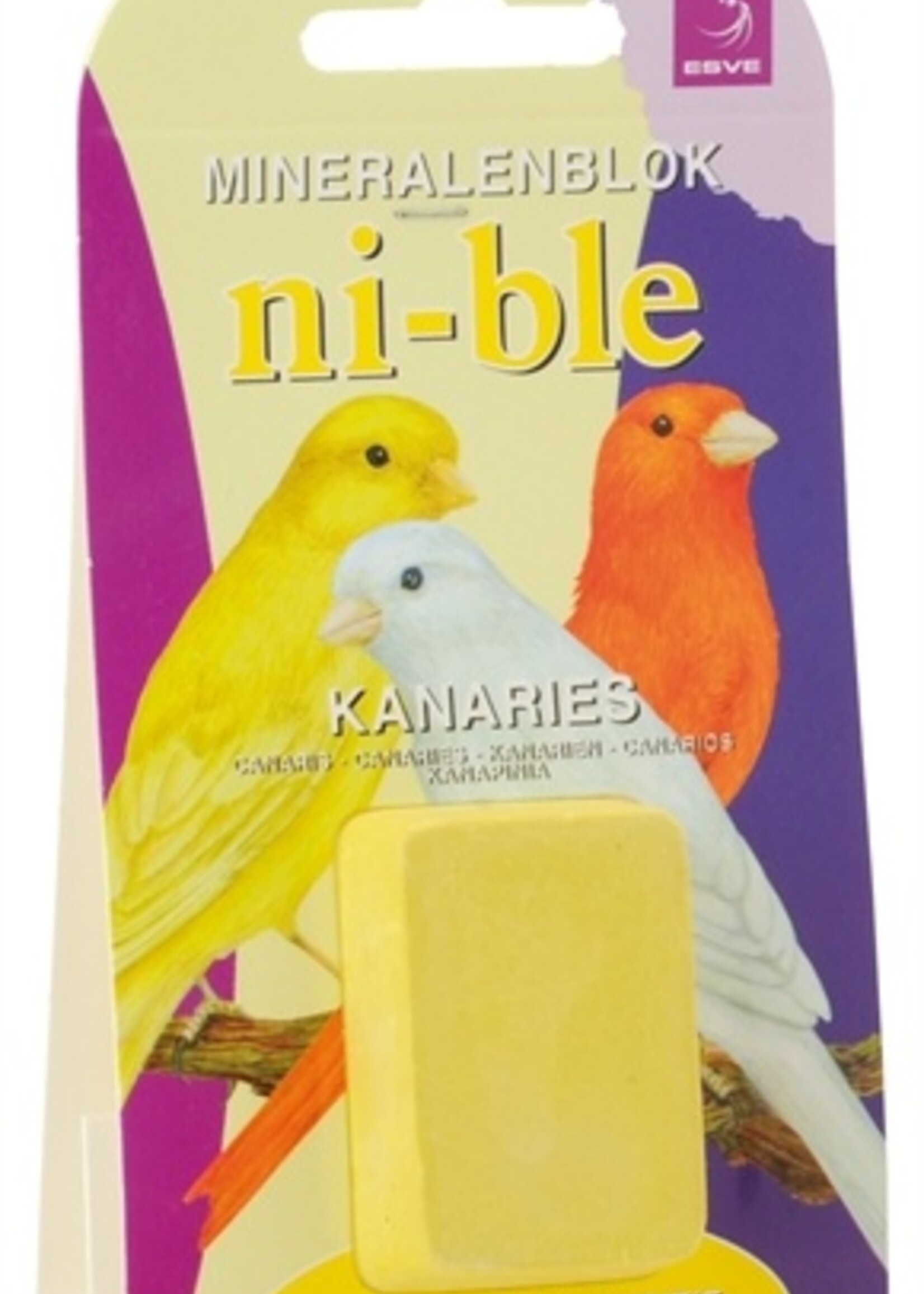 Esve Esve ni-ble mineralenblok kanarie geel