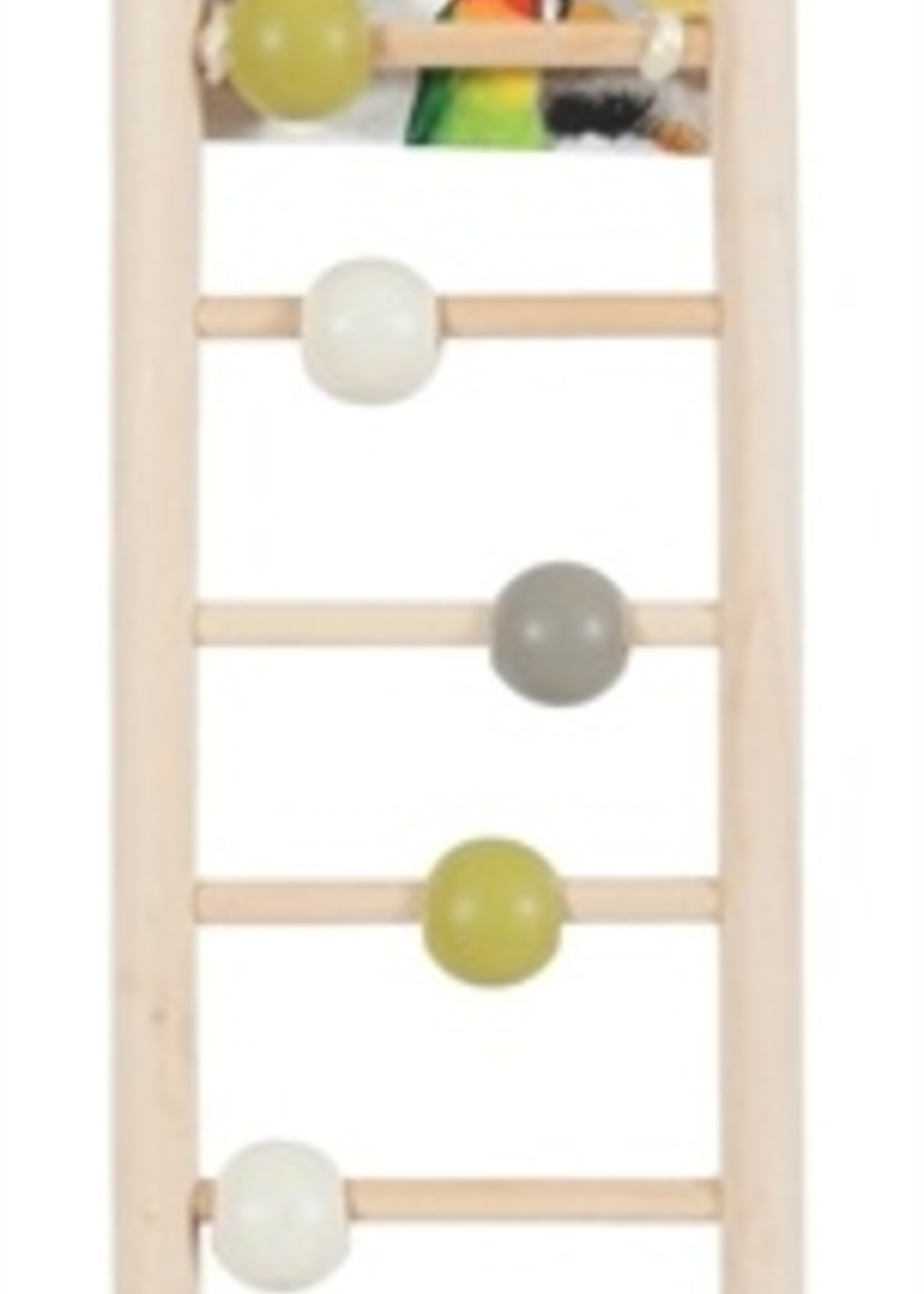Zolux Zolux ladder hout 7 treden met kralen