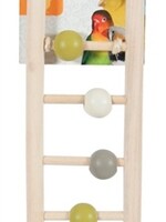 Zolux Zolux ladder hout 5 treden met kralen