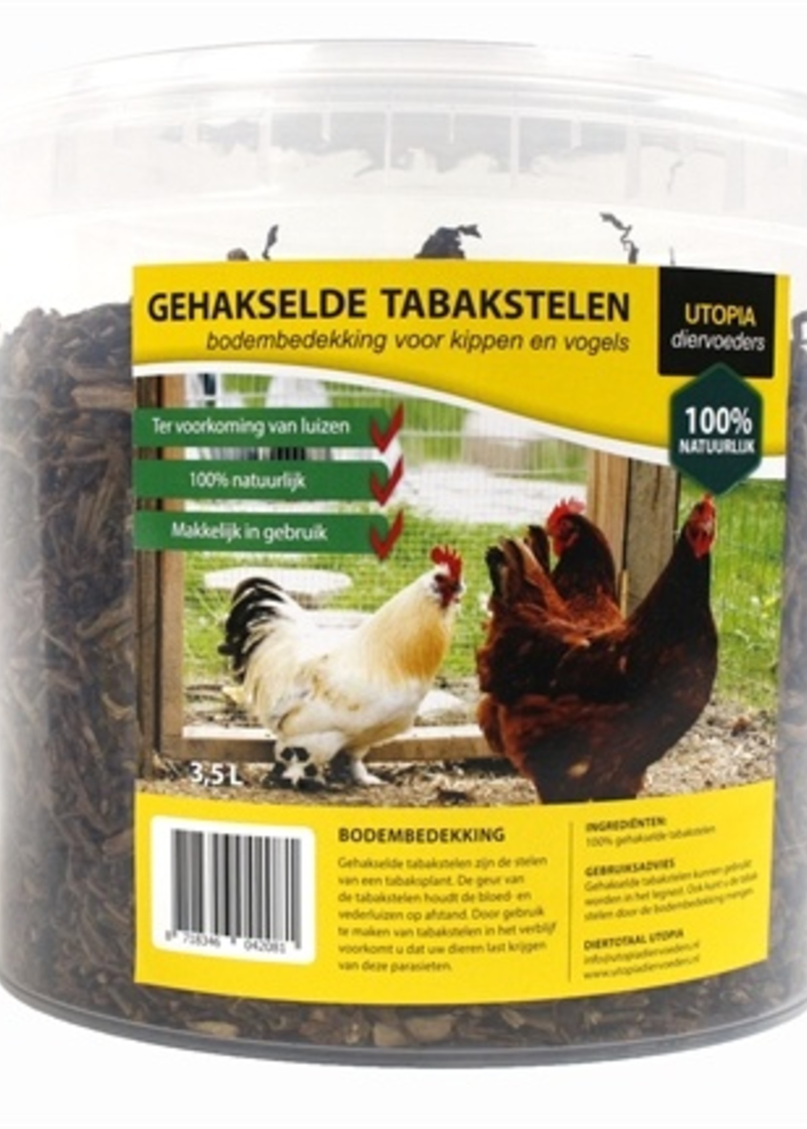 Utopia Utopia gehakselde tabakstelen